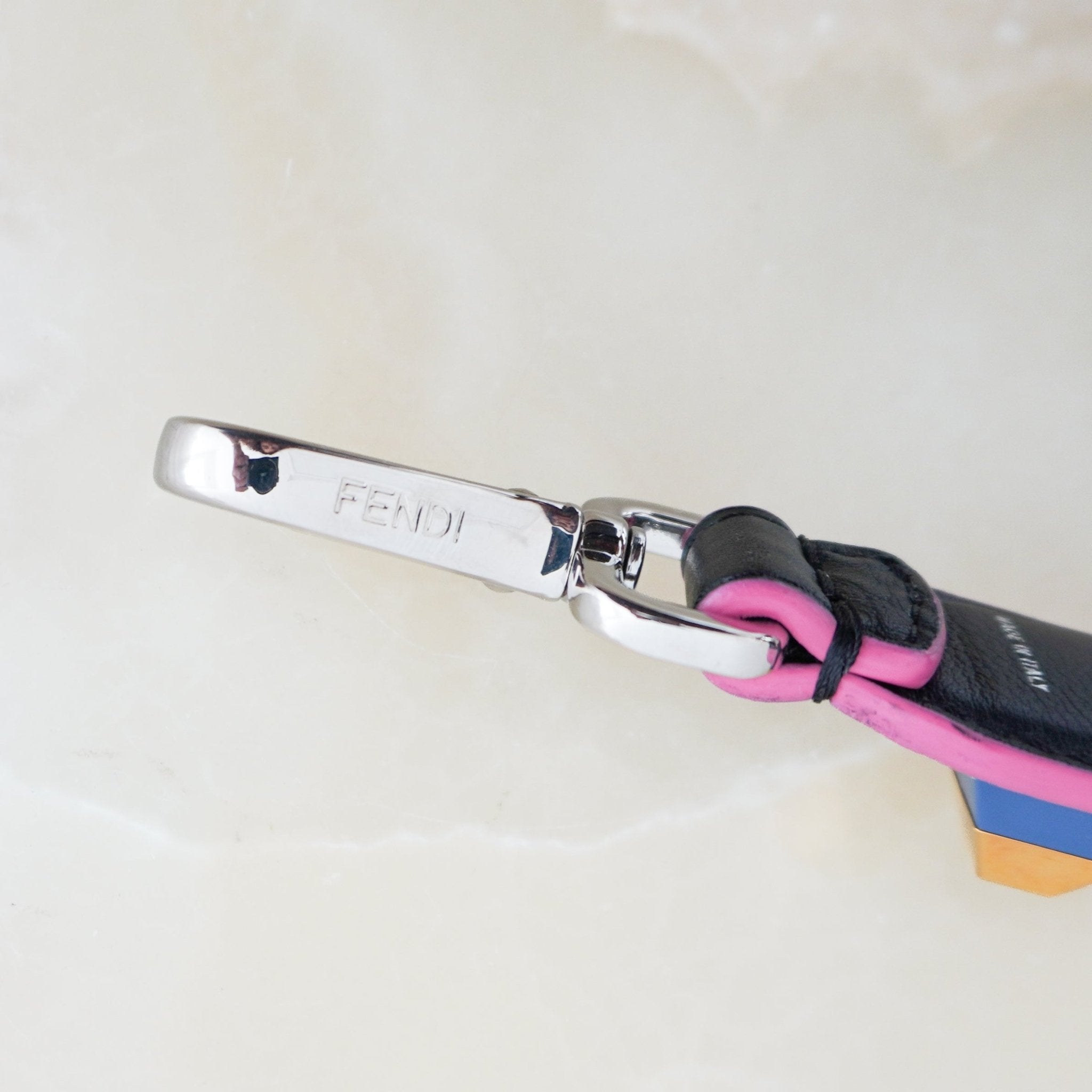 Fendi Mini Strap You Multicolour Studded Leather Bag Strap (RRP £600) | Authentic Preloved FINAL SALE - Reloved Again