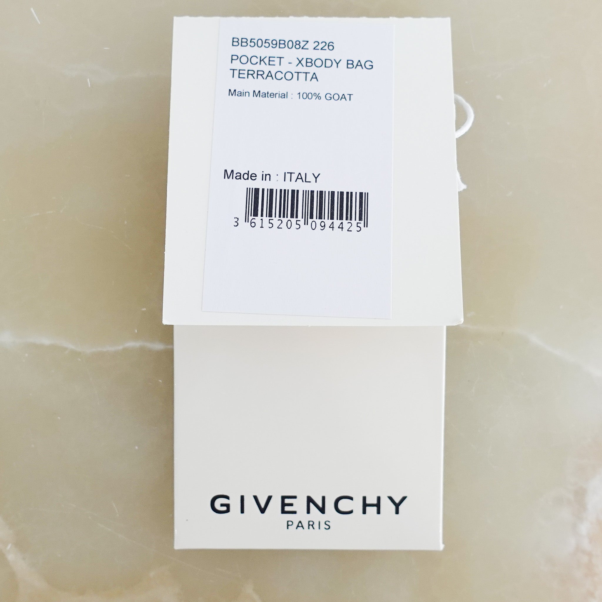 Givenchy Terracotta Diamond Quilted Pocket Bag | Authentic Preloved - Reloved Again