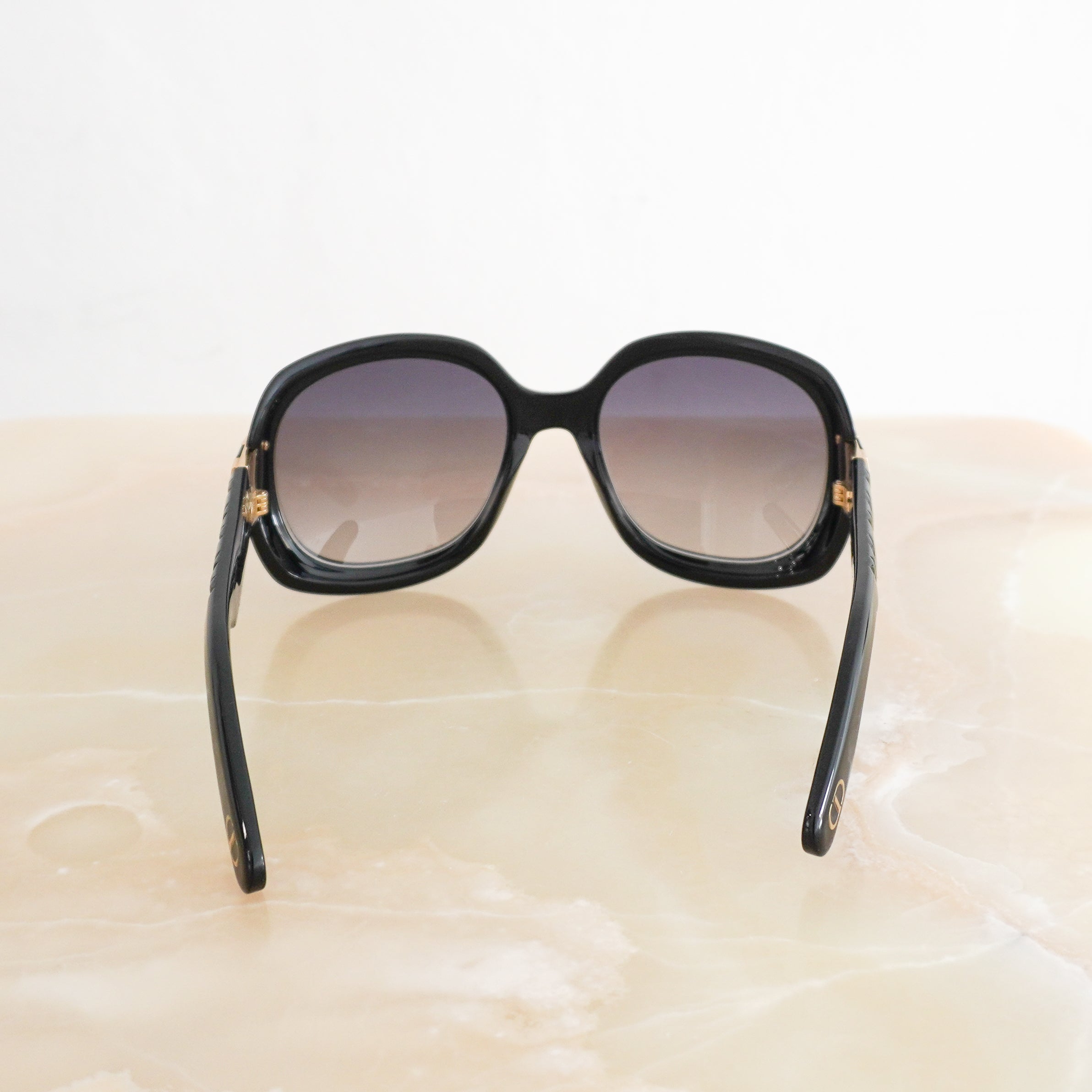 Christian Dior Lady 95.22 R2I Black Cannage Sunglasses (RRP £460) | Authentic Preloved FINAL SALE