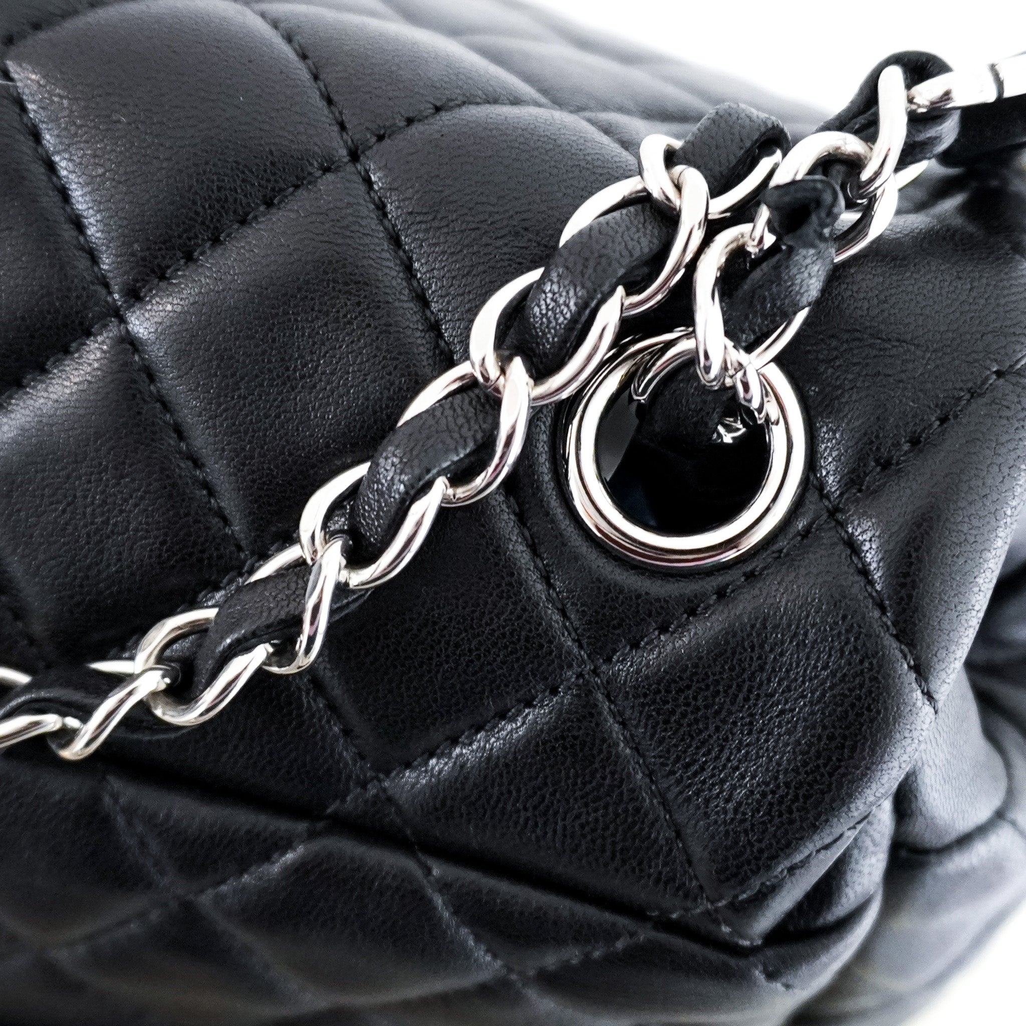 Chanel Black Lambskin Quilted Small Urban Spirit Backpack | Authentic Preloved - Reloved Again