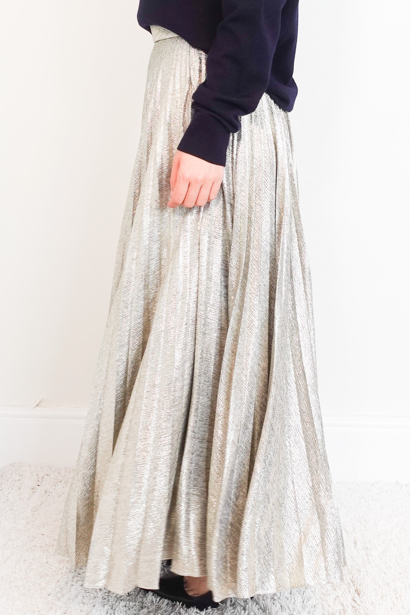NEW Emilia Wicksted Metallic Skirt RRP £815