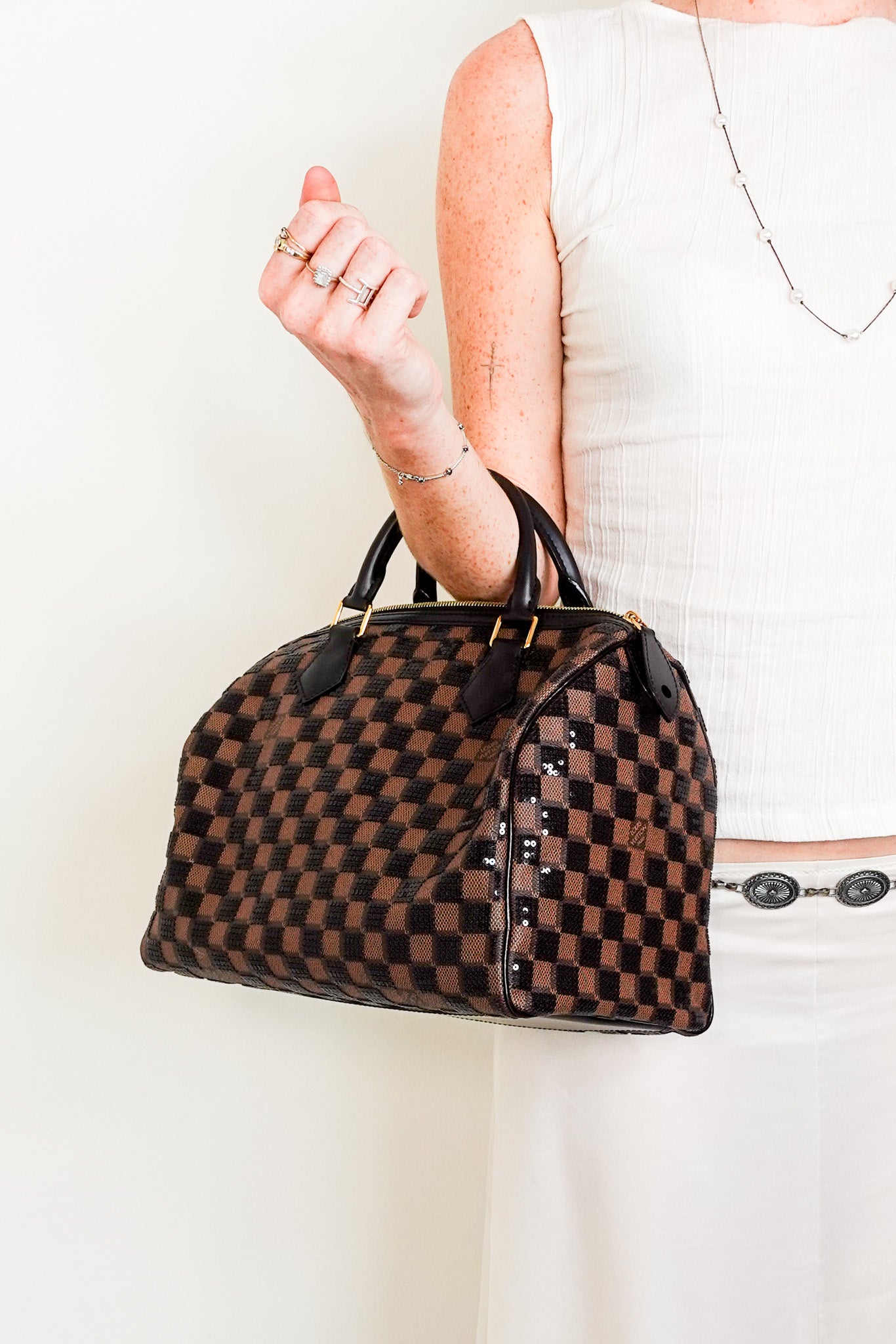 Speedy 30 Damier Paillettes Limited Edited RRP £3.7k