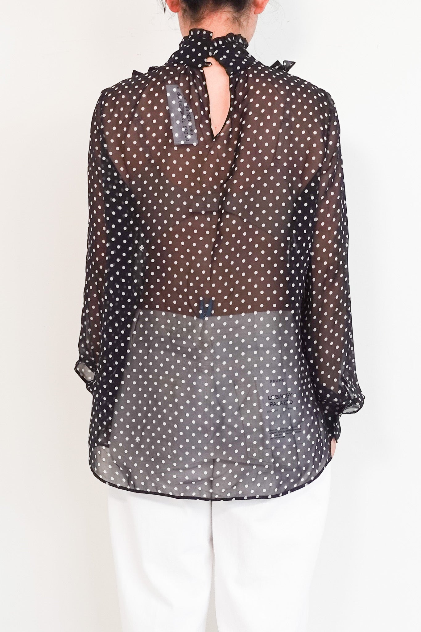 N21 Polka Dot Blouse RRP £200