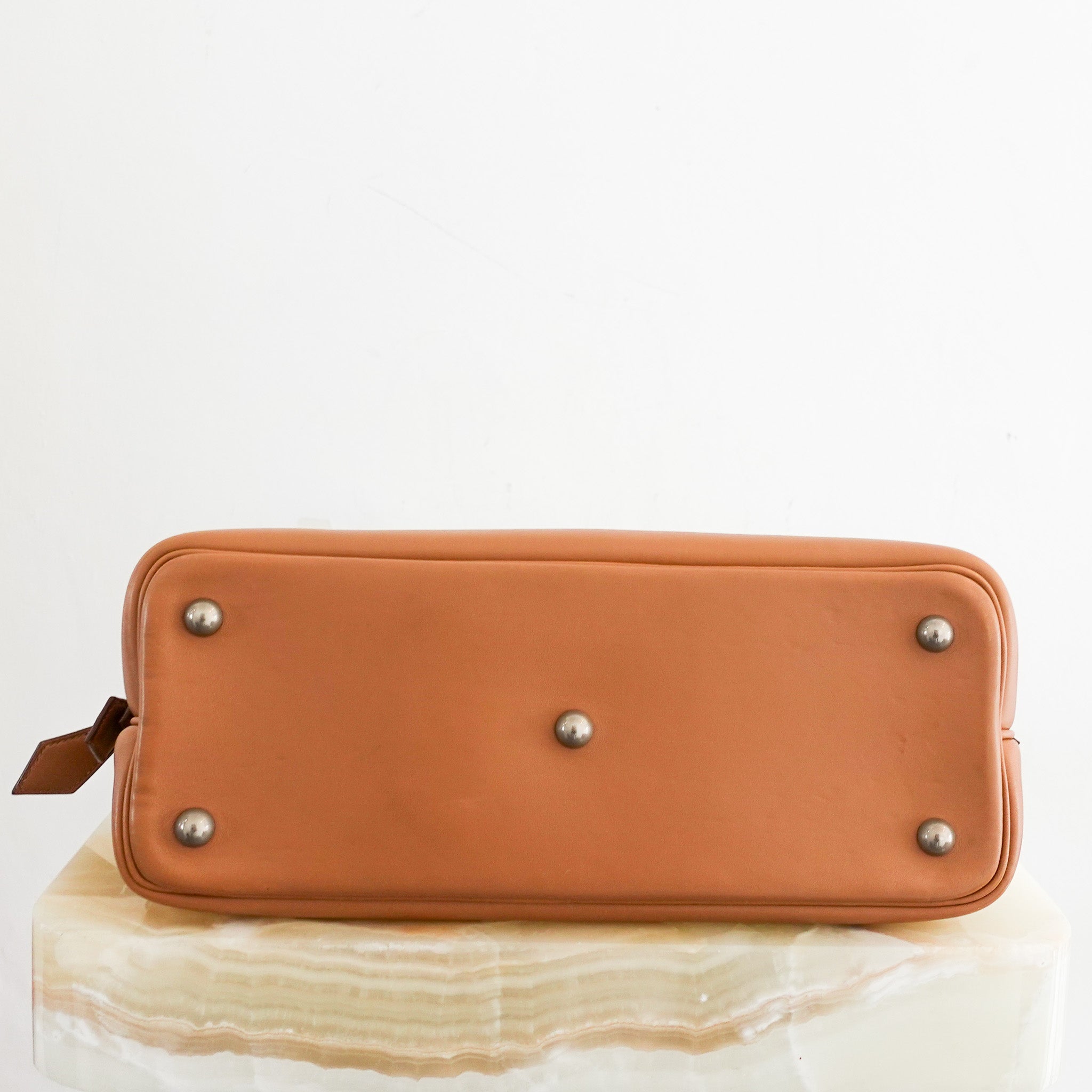 Hermès Bolide 31 Rigid 1923 Bag –Veau Swift Leather and Silver Hardware
