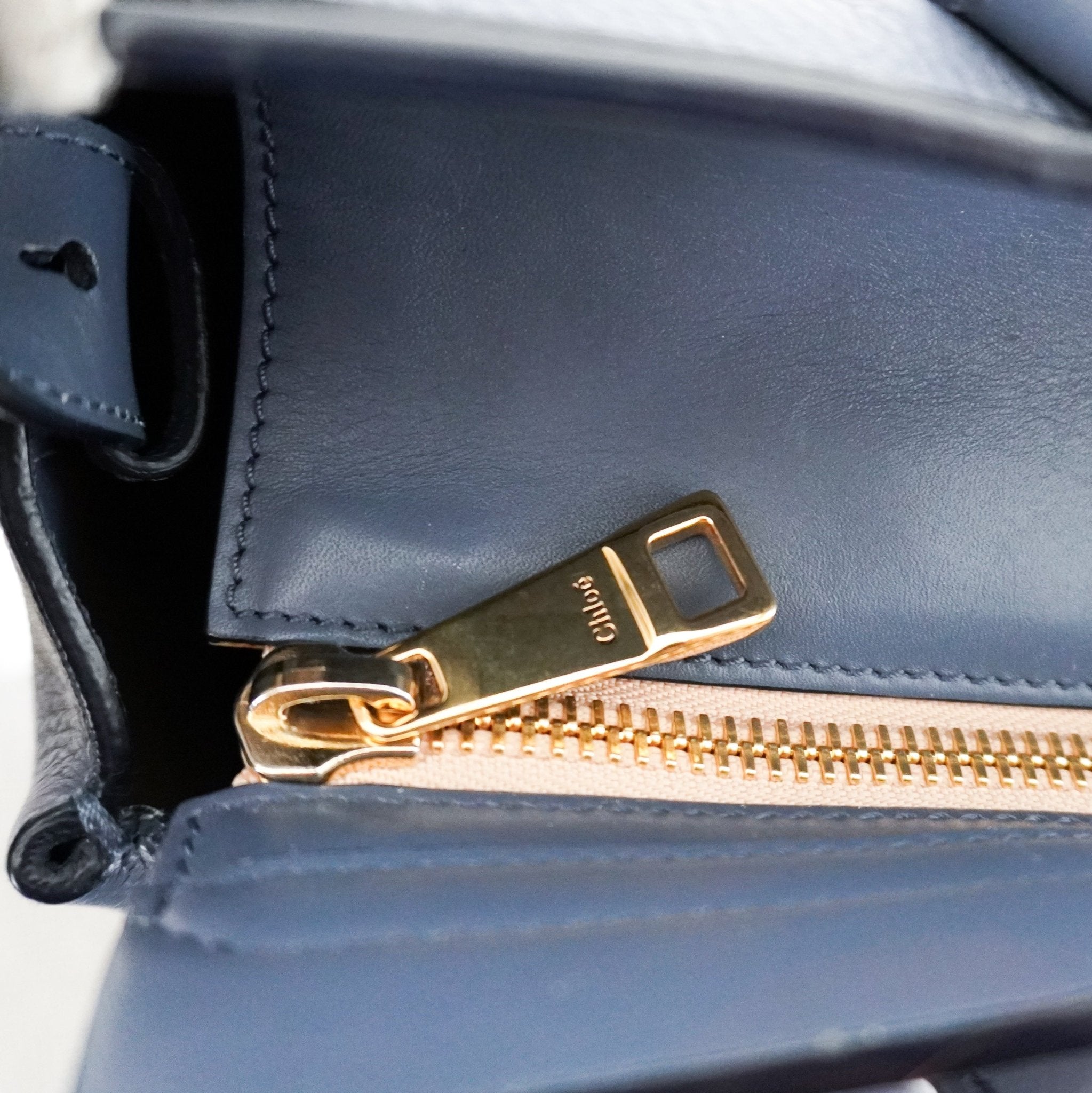 Chloe Blue Medium Cate Satchel RRP £1490 | Authentic Preloved - Reloved Again