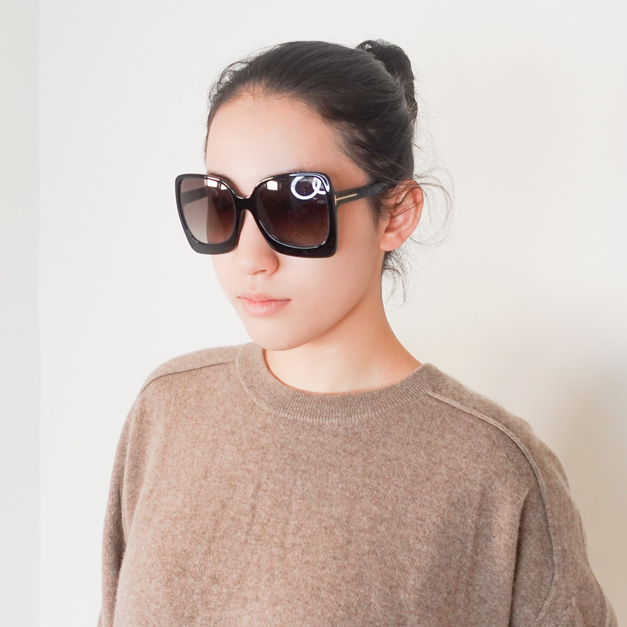 Tom Ford Emanuella Oversized Black Sunglasses | Authentic Preloved - Reloved Again