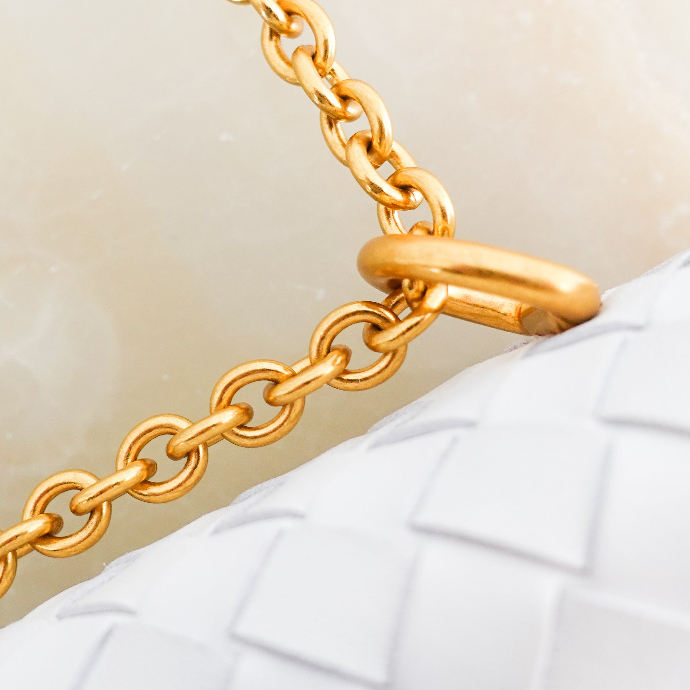 White quilted crossbody bag RRP £2000