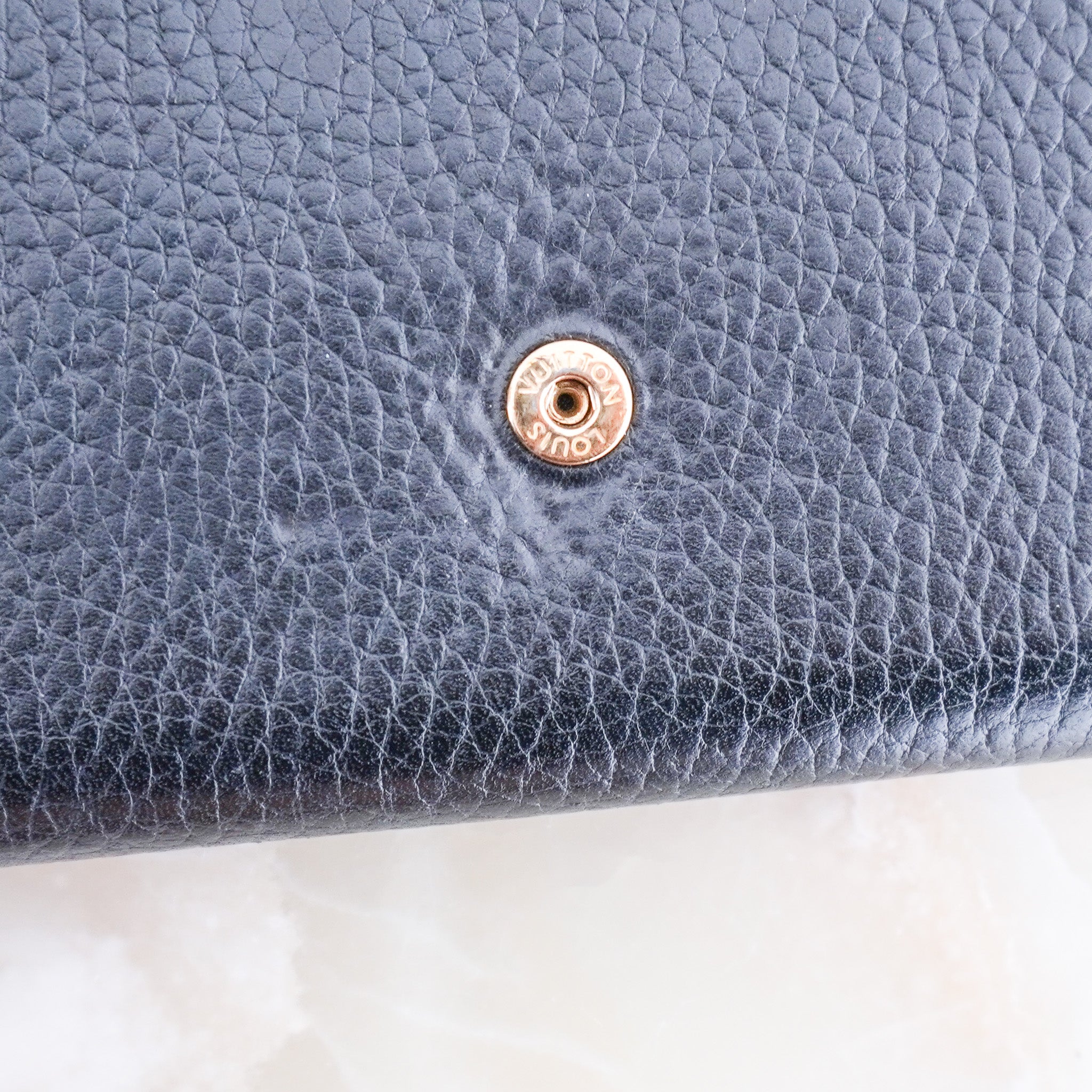 Louis Vuitton Capucines Wallet in Black RRP £1010 | Authentic Preloved - Reloved Again