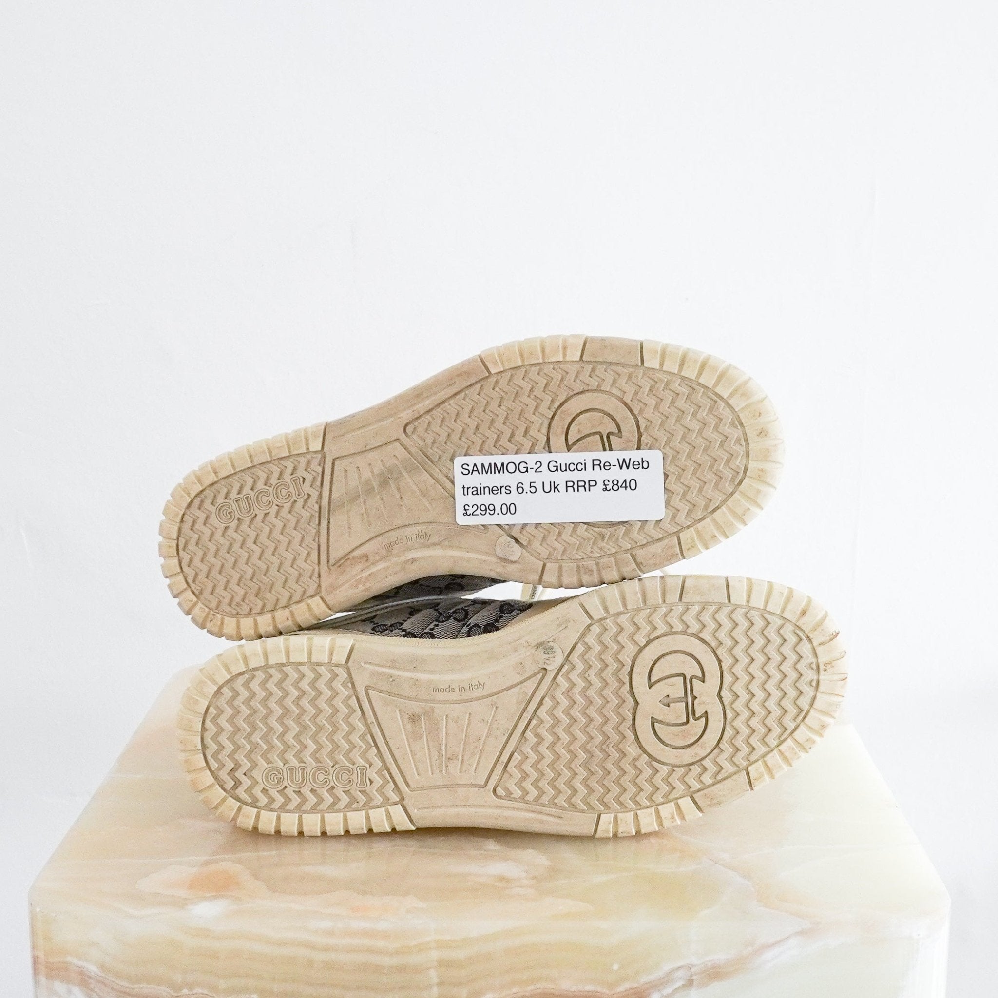 Gucci GG Re - Web Sneakers RRP £840 | Authentic Preloved - Reloved Again