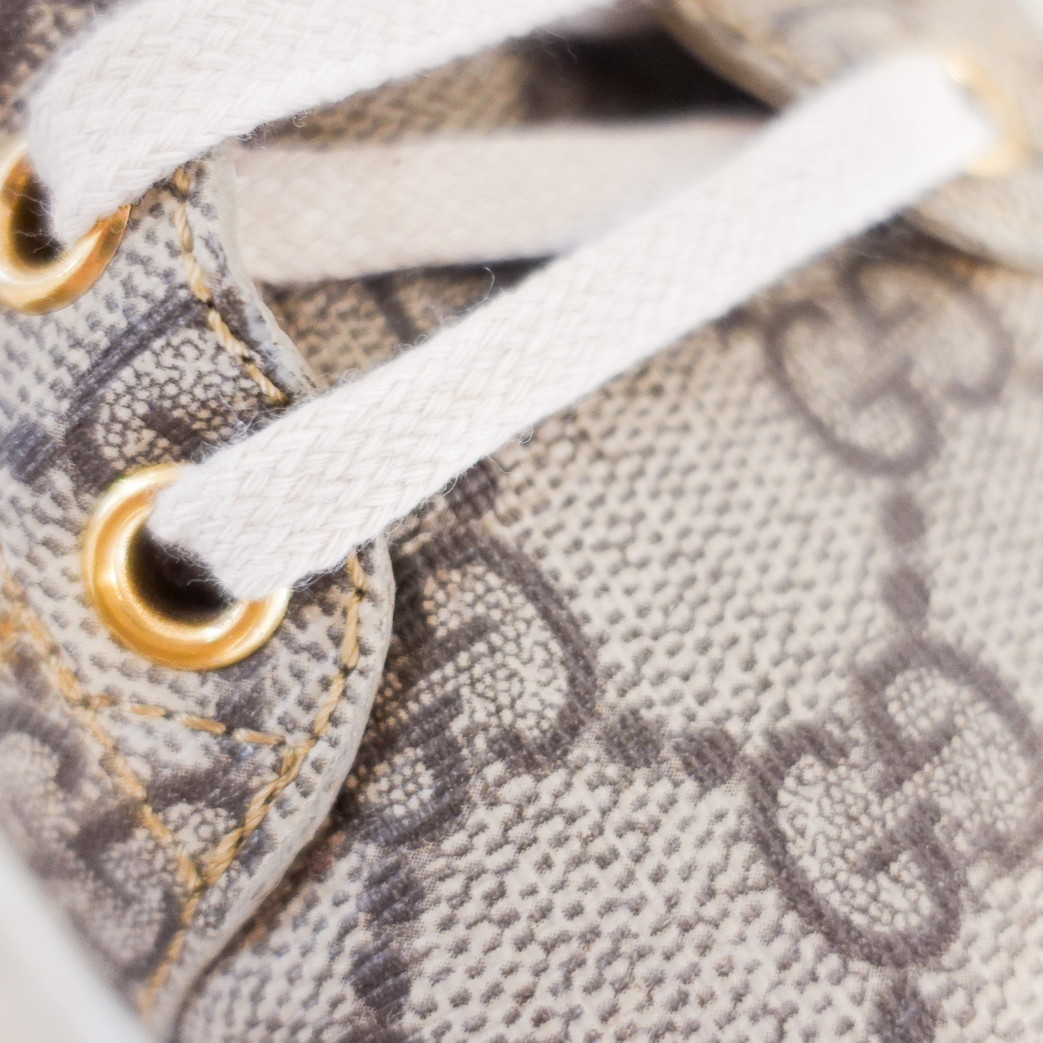 Gucci Ace Beige Sneakers RRP £700 | Authentic Preloved - Reloved Again