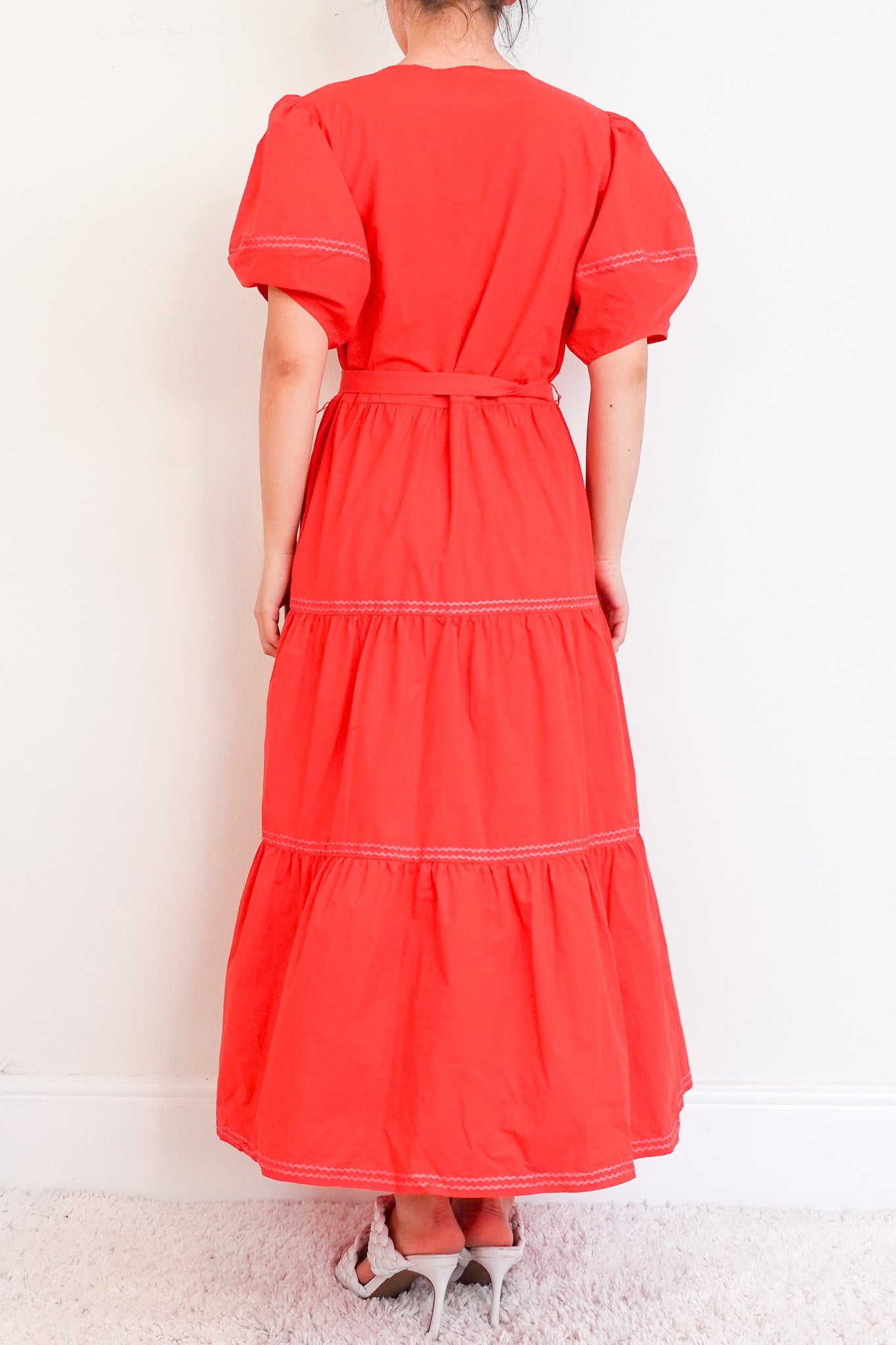 NEW Red Nadine Dress RRP £225