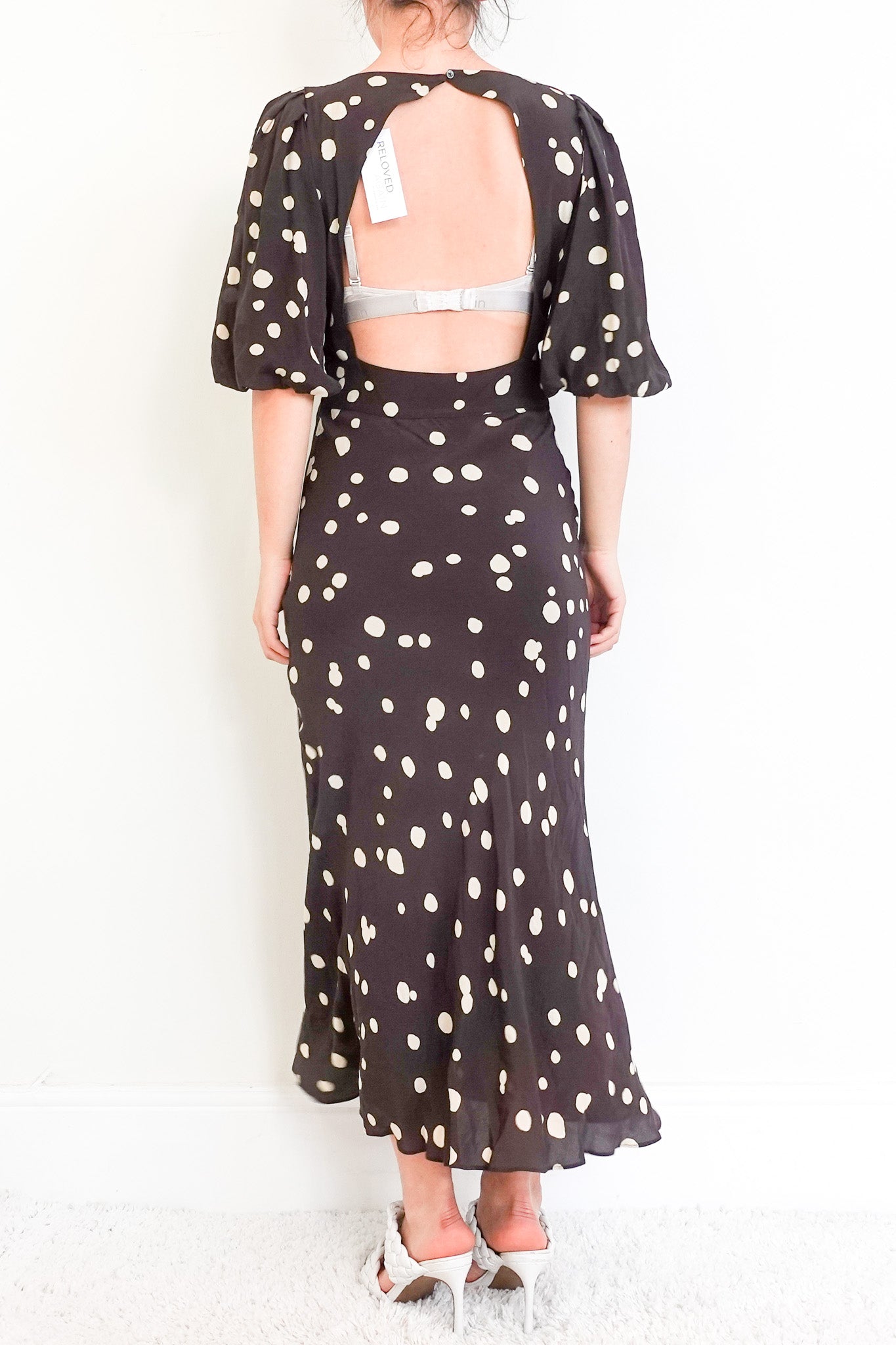 Carbone Polka Dot Dress RRP £250