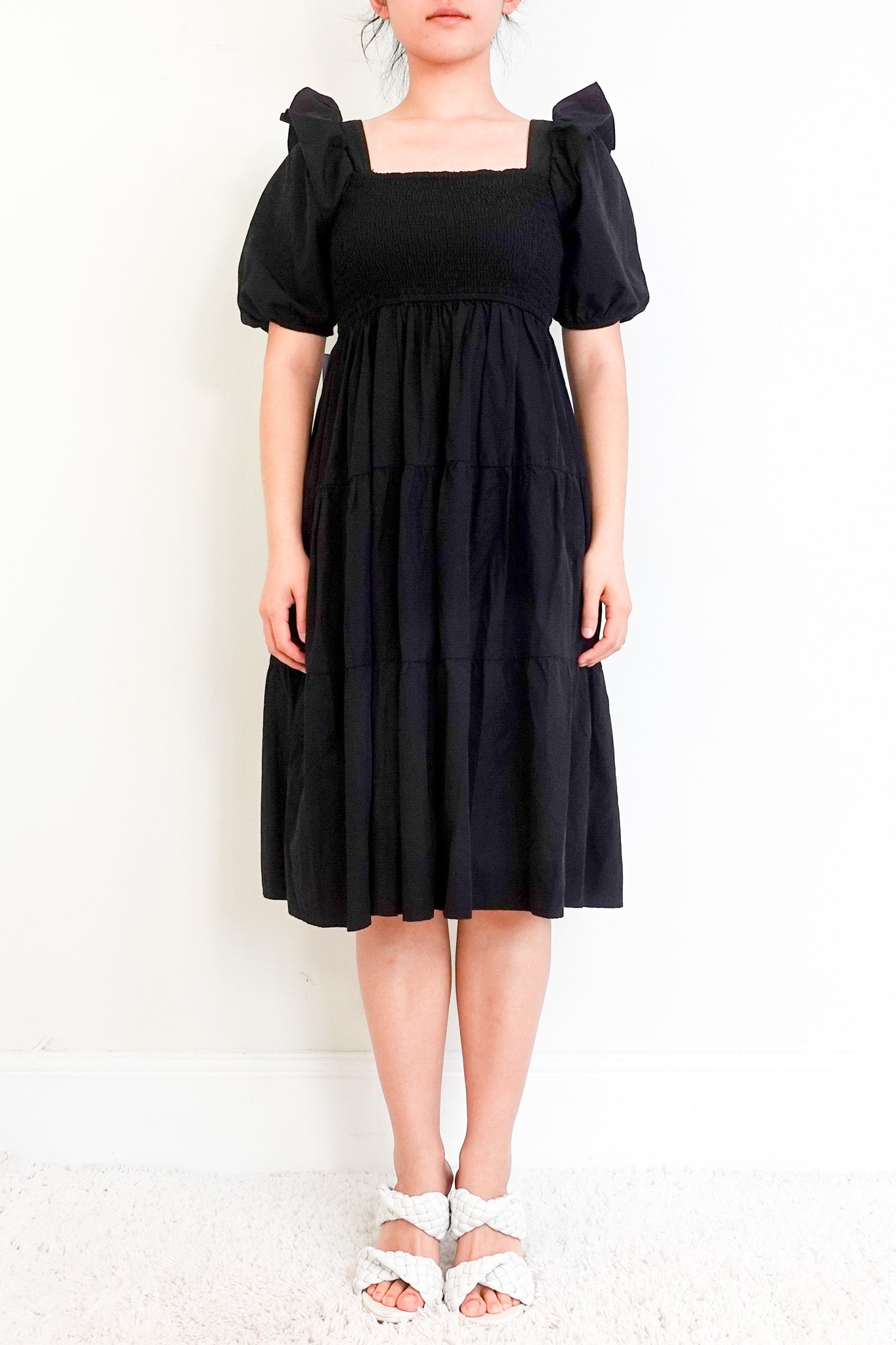 Sofie Schnoor Black Cotton Dress RRP £250 - Reloved Again
