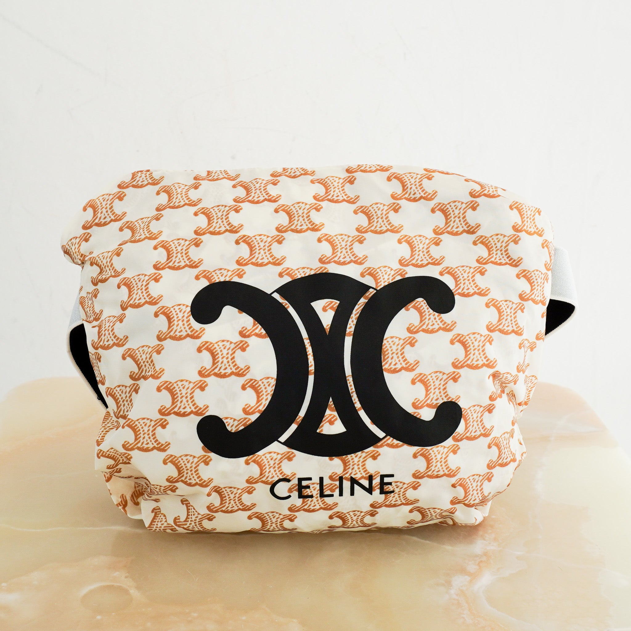 Celine Cream Triomphe Windbreaker Jacket RRP £1800 | Authentic Preloved - Reloved Again