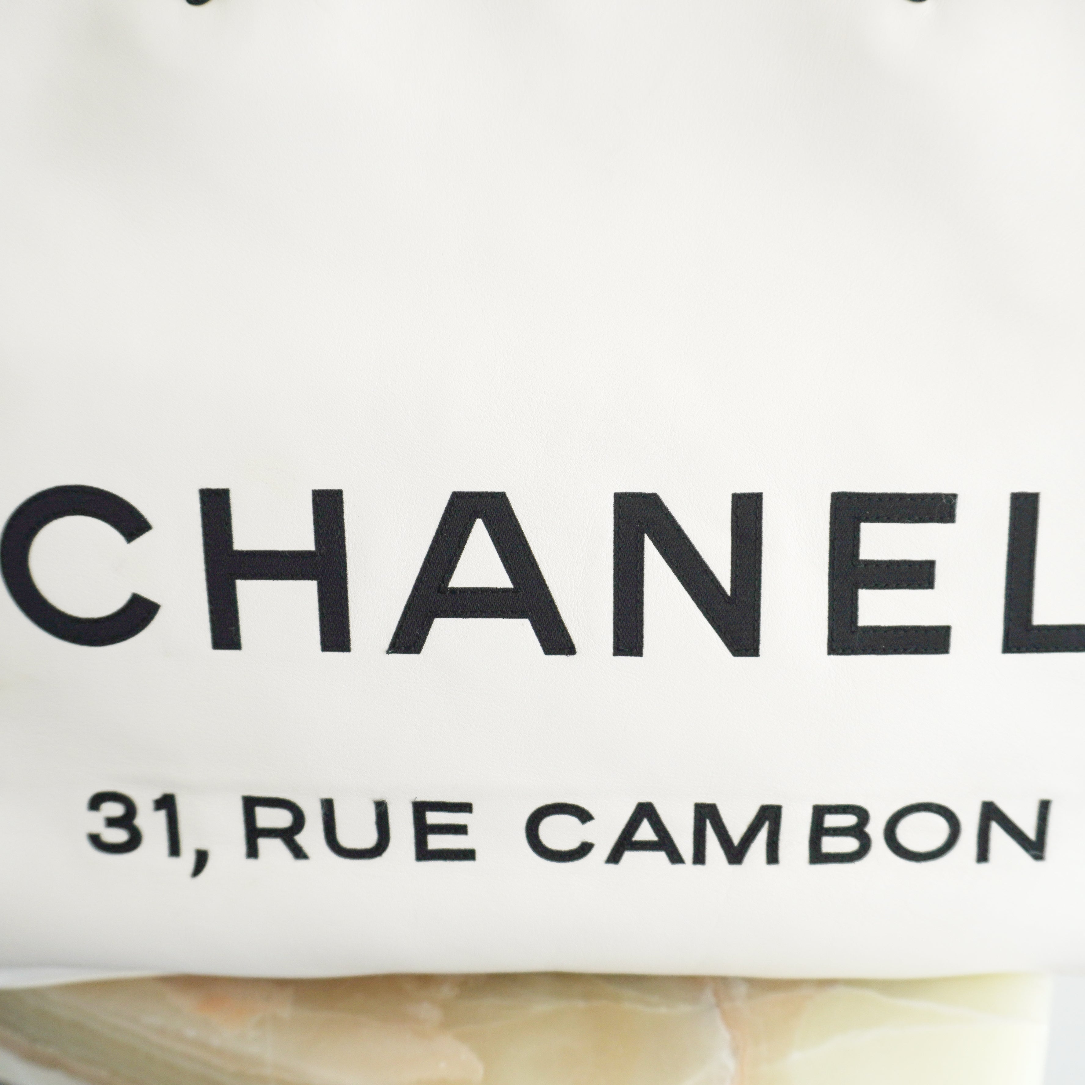Chanel Essential 31 Rue Cambon White Tote Bag (RRP £2100) | Authentic Preloved