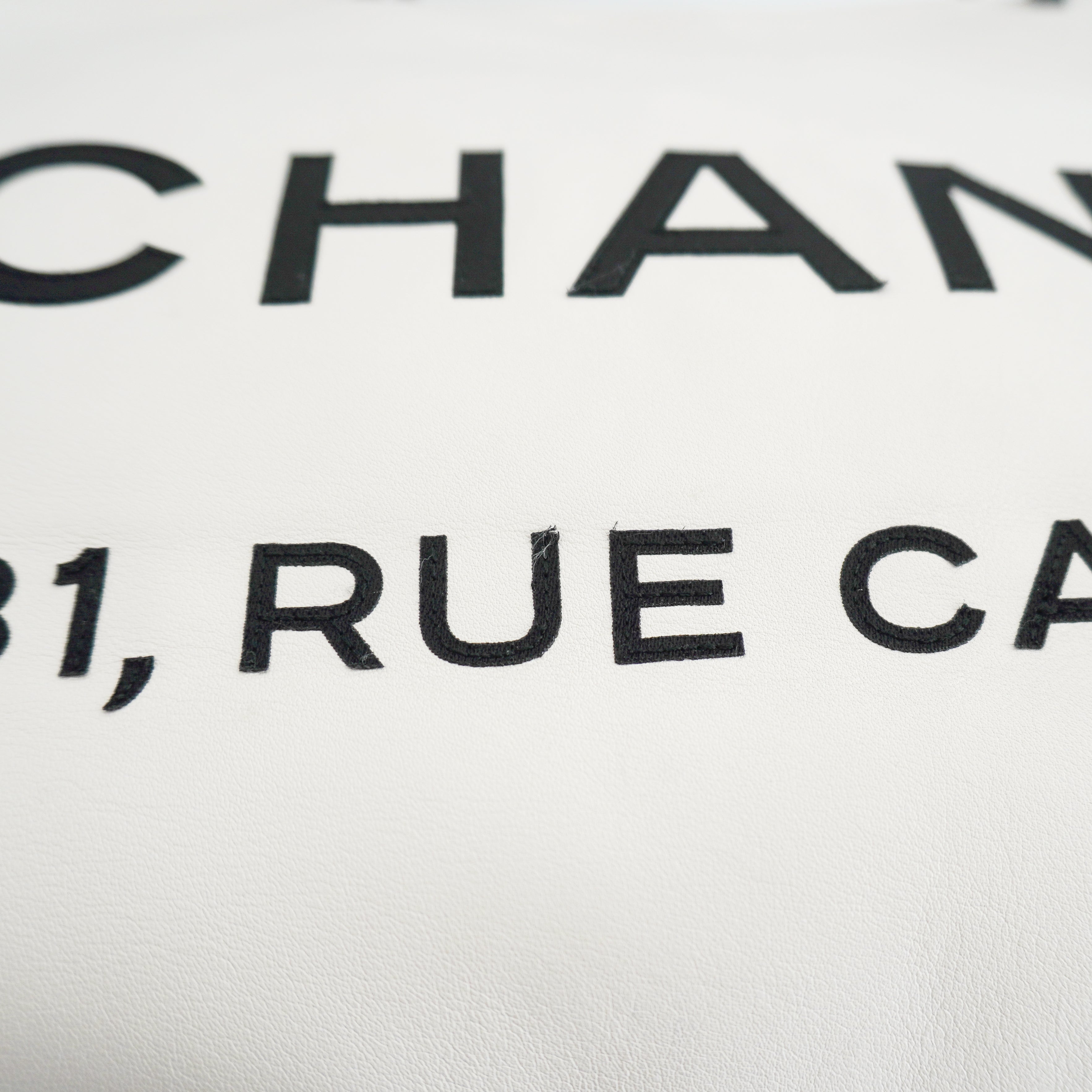 Chanel Essential 31 Rue Cambon White Tote Bag (RRP £2100) | Authentic Preloved