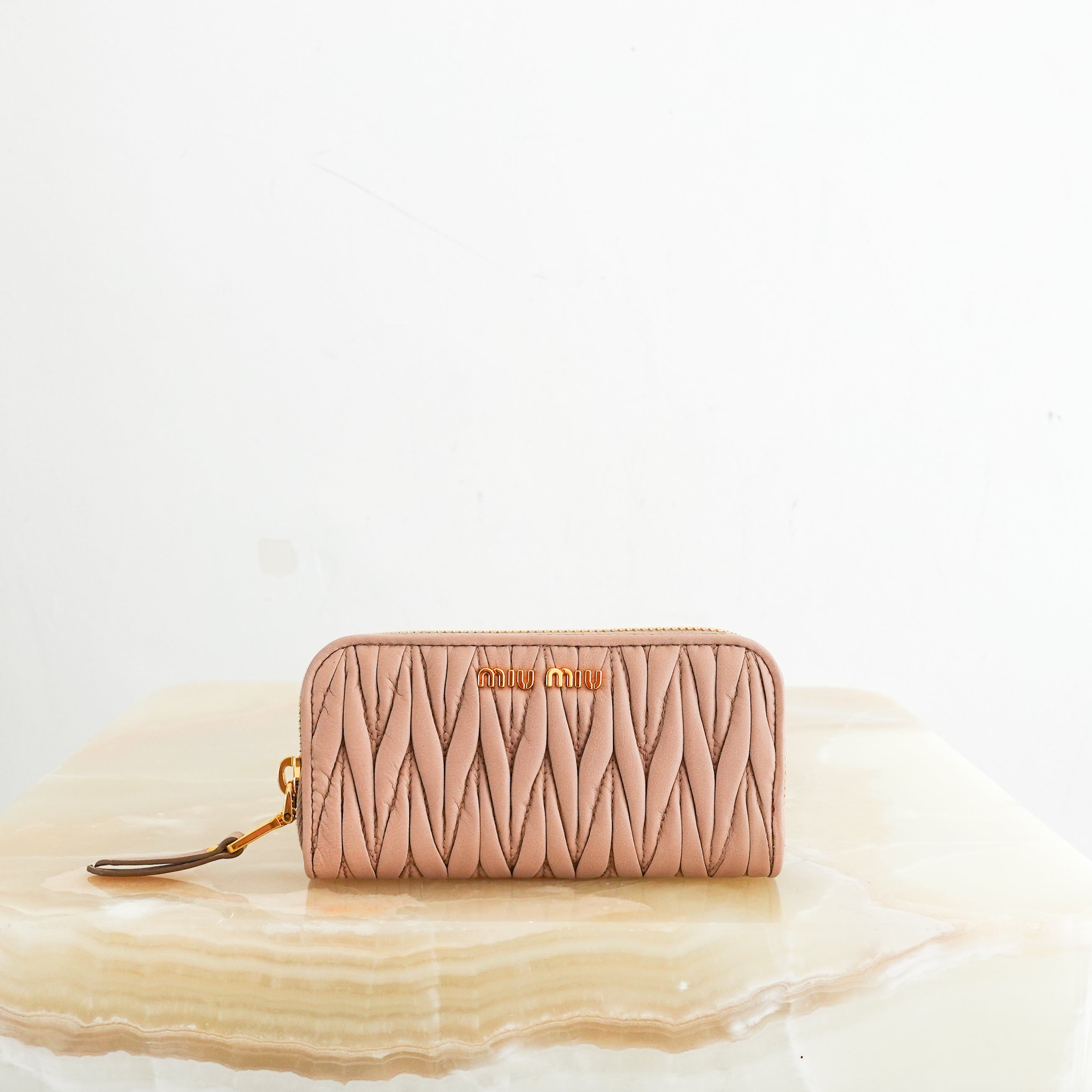 Dusty Pink key case RRP £800