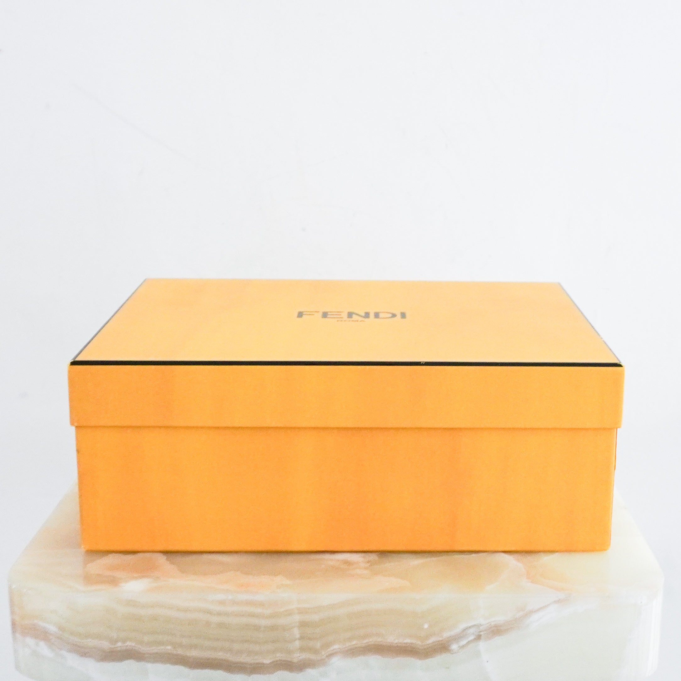 Fendi Black Colibri Raffia Heels RRP £800 | Authentic Preloved