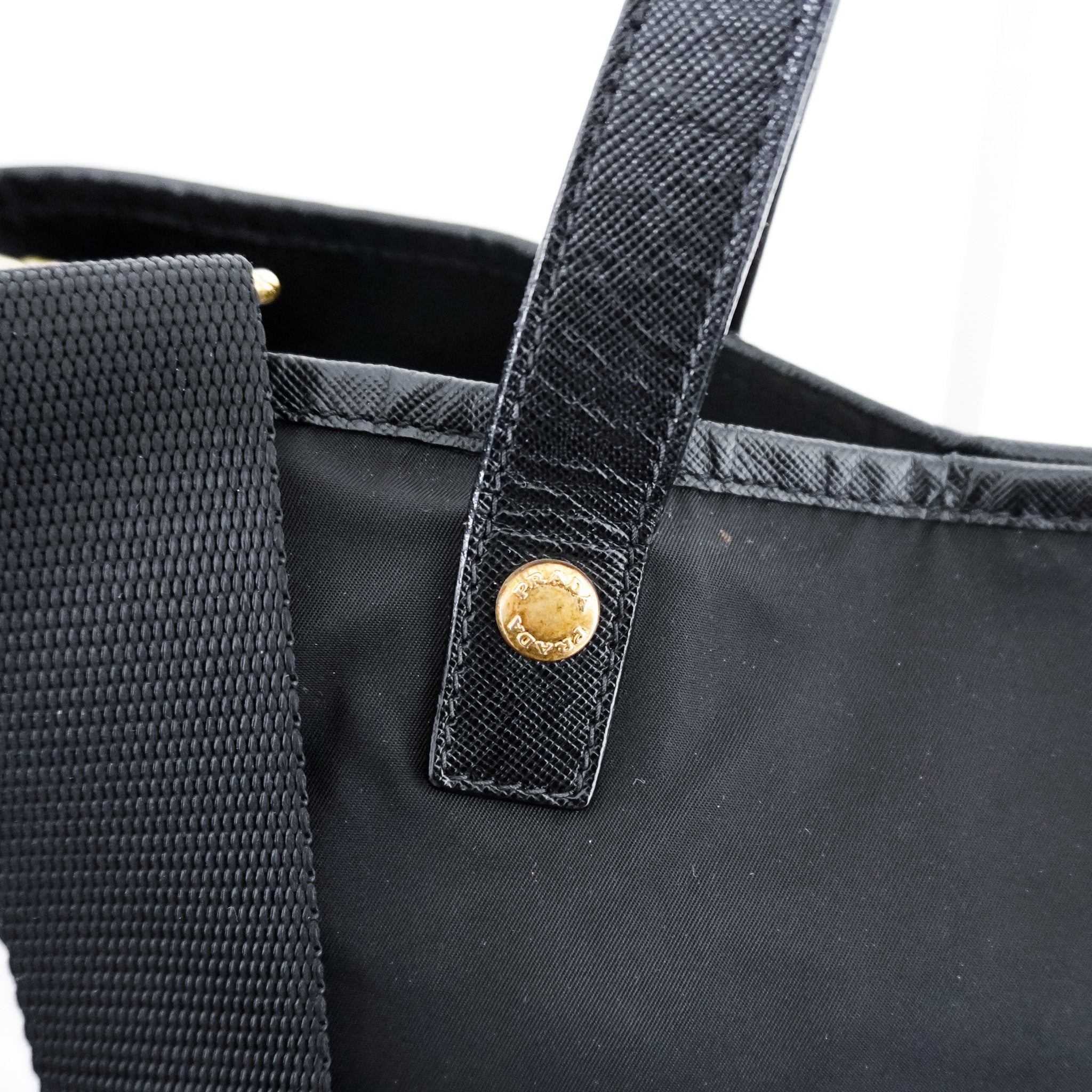 Prada Dragon Motif Nylon Tote Bag RRP £2000 | Authentic Preloved