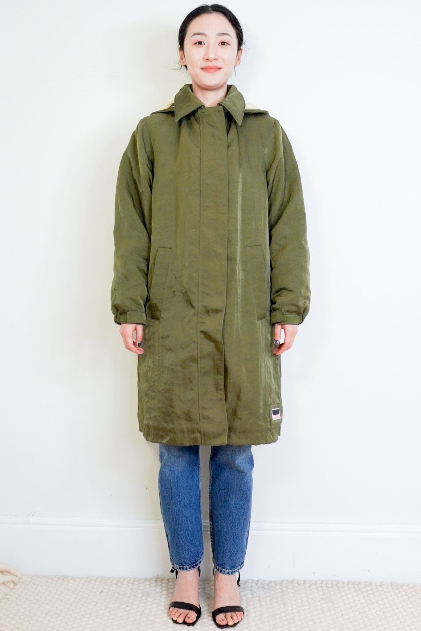 Miu Miu Green Fleece Lined Parka RRP £2000 | Authentic Preloved - Reloved Again