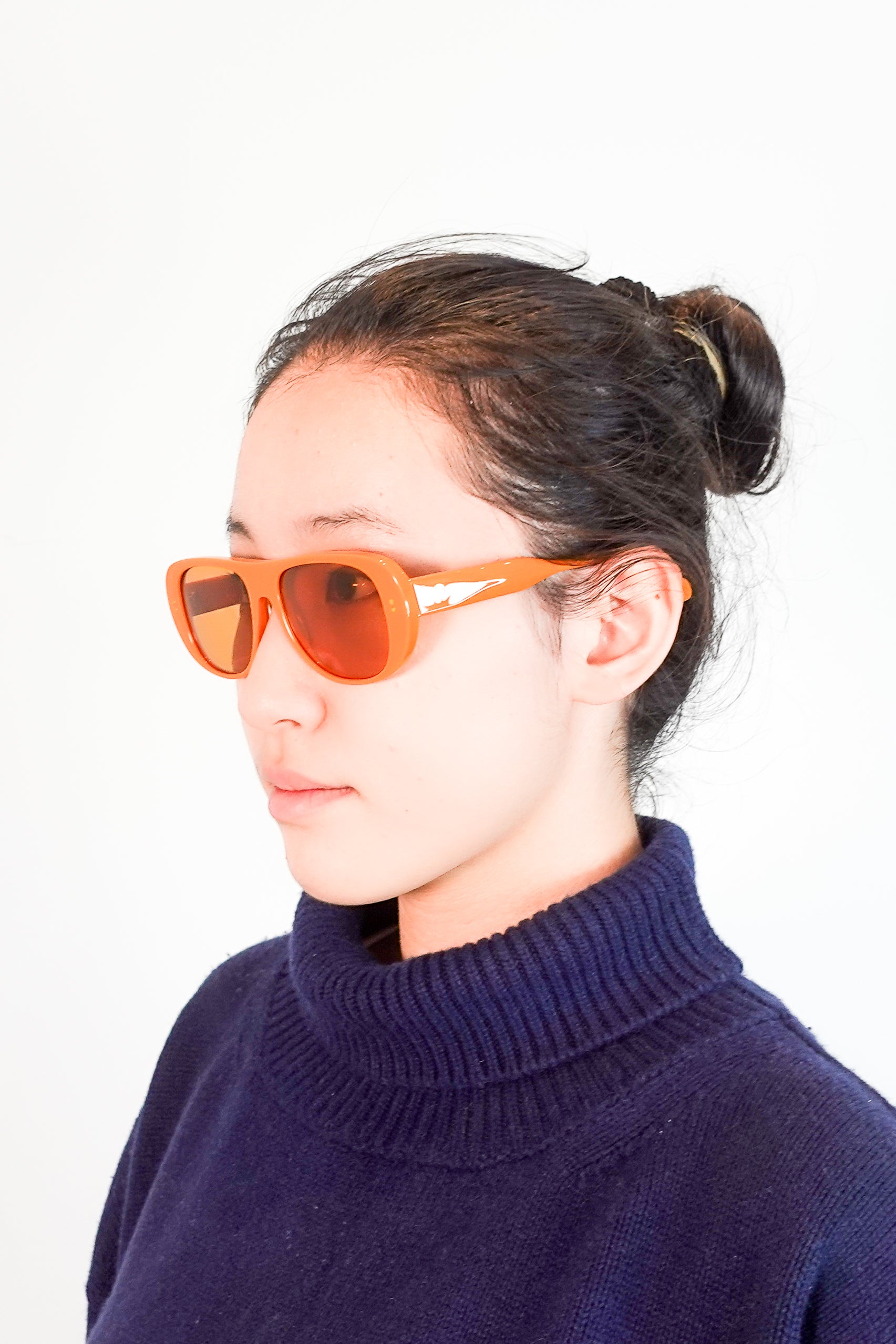 Claris Virot Orange Madura Sunglasses RRP £175 | Preloved Authentic