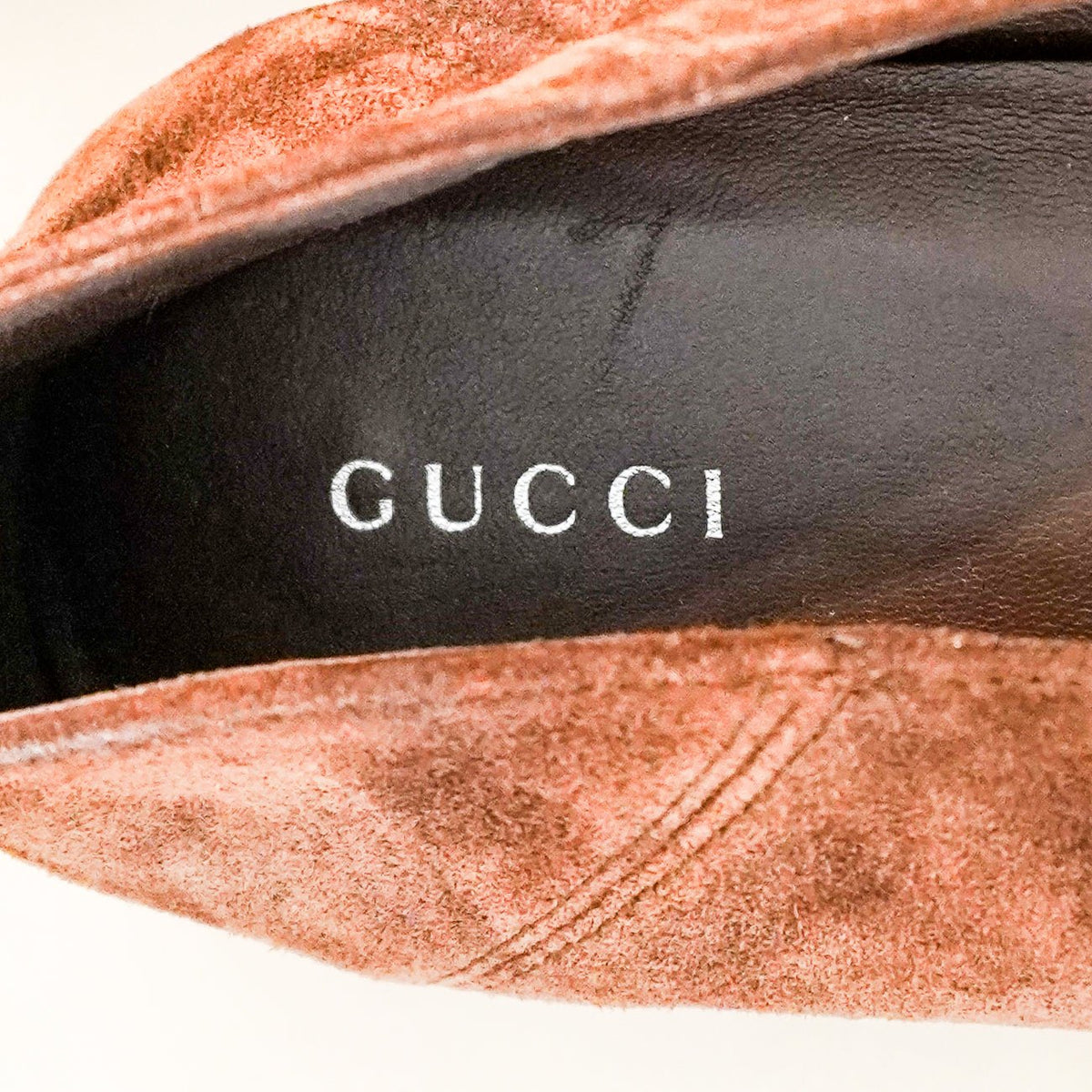 Gucci Jordaan Soft loafer in Dark Brown Suede (RRP £500) | Authentic Preloved - Reloved Again