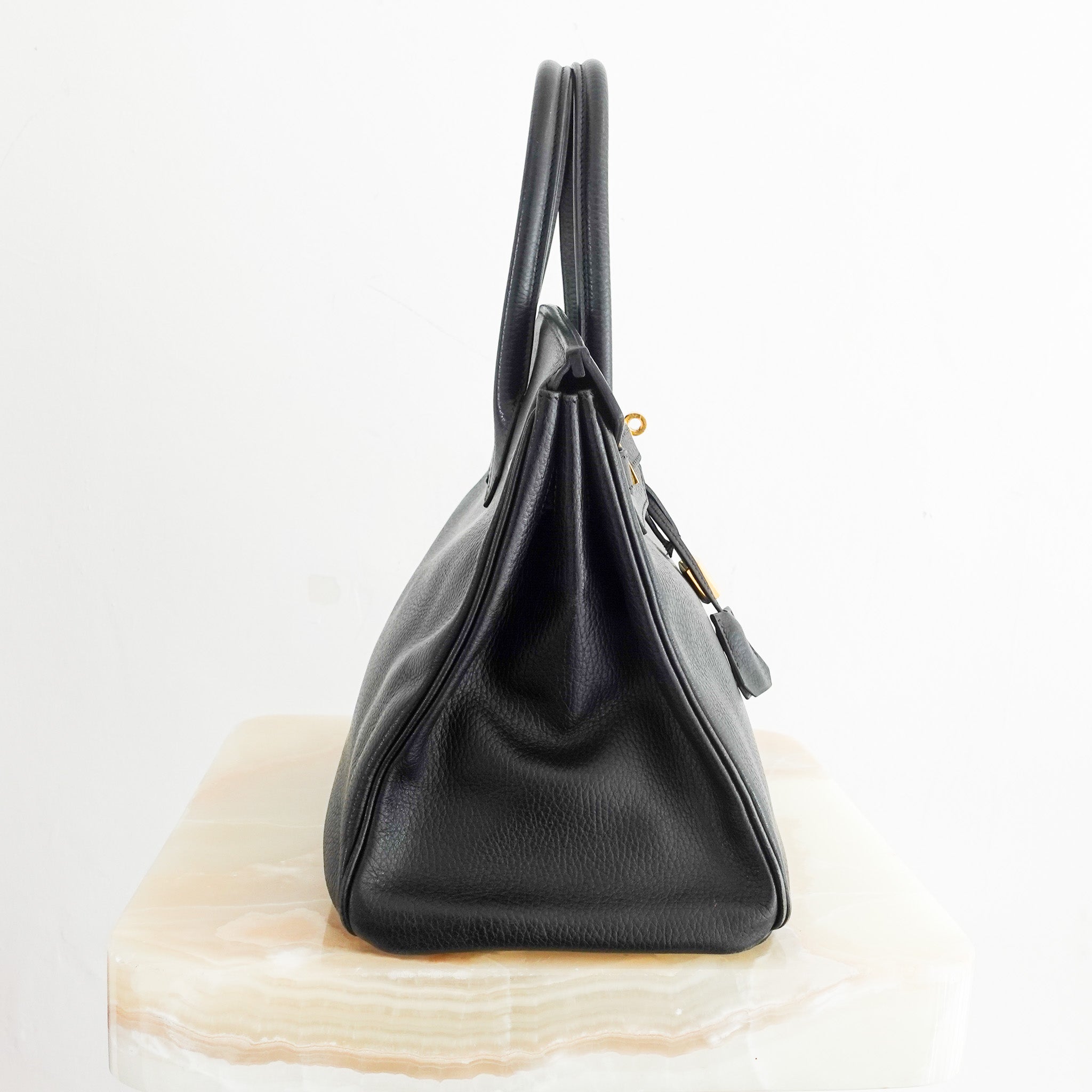 Birkin 35 in Black Ardennes Leather Gold Hardware