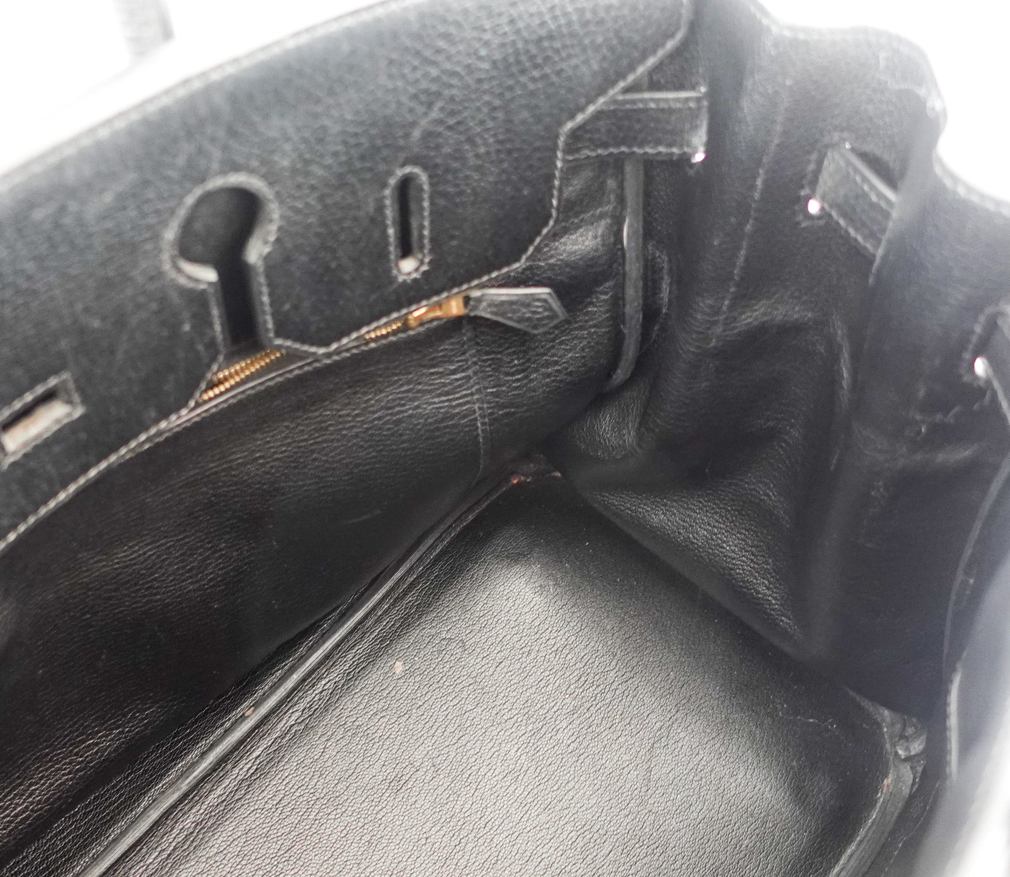 Birkin 35 in Black Ardennes Leather Gold Hardware