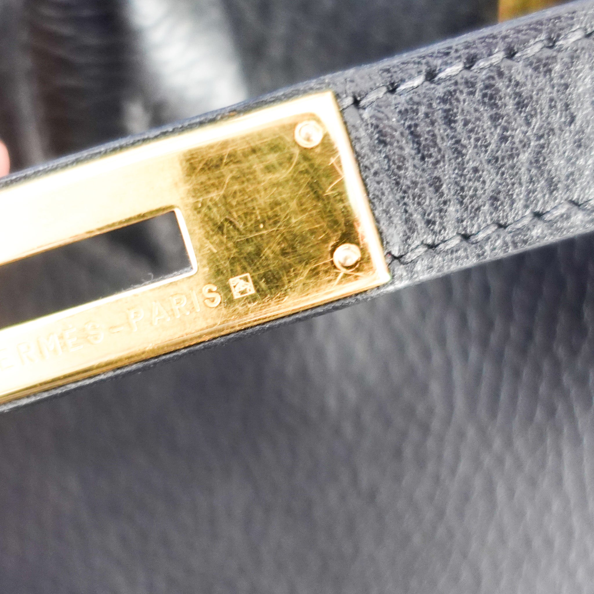 Birkin 35 in Black Ardennes Leather Gold Hardware