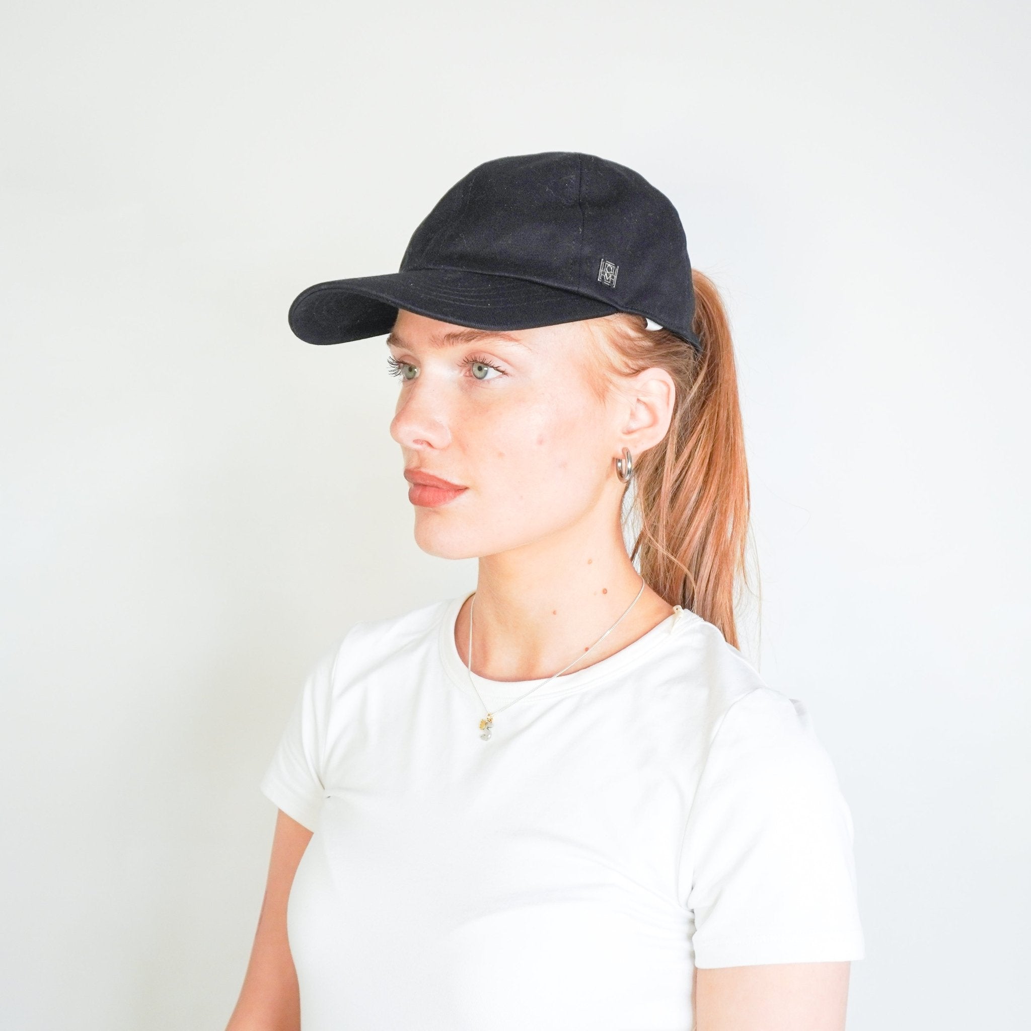 Toteme Black Logo Baseball Cap (RRP £200) | Authentic Preloved FINAL SALE - Reloved Again