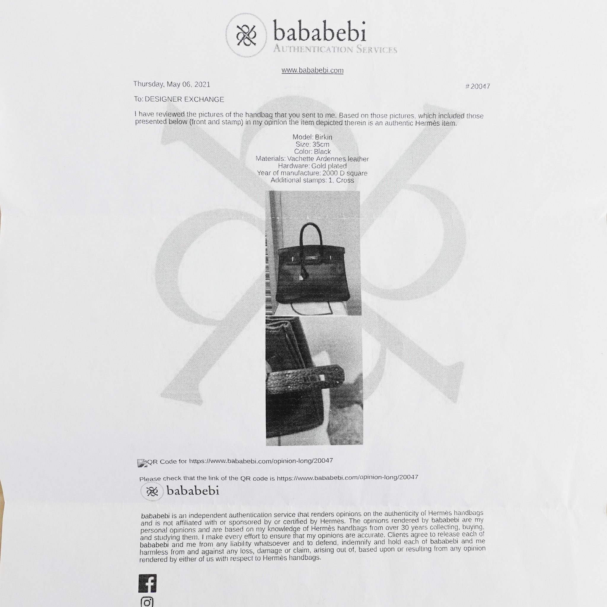 Birkin 35 in Black Ardennes Leather Gold Hardware