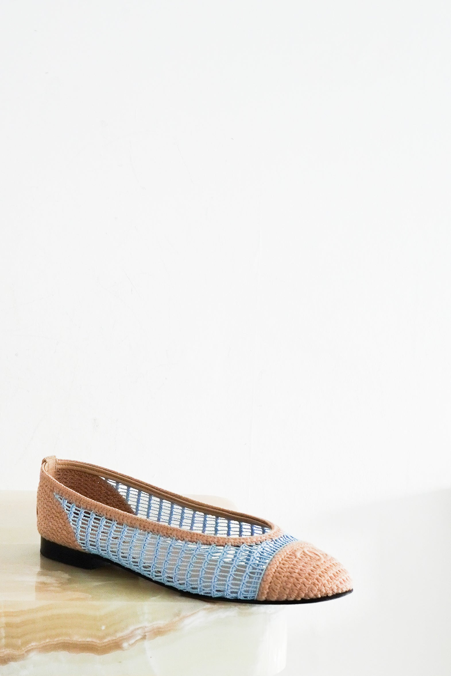 Chanel Crochet Ballet Flats RRP £850 | Authentic Preloved