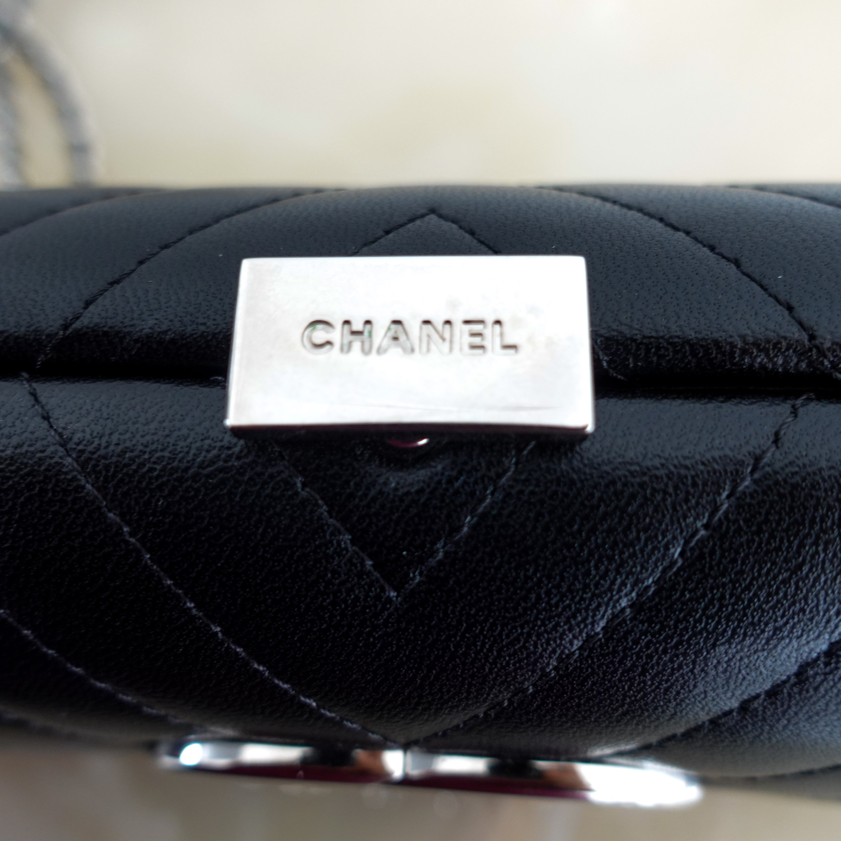 Chanel Chevron fringe clutch Spring 2018 | Authentic Preloved