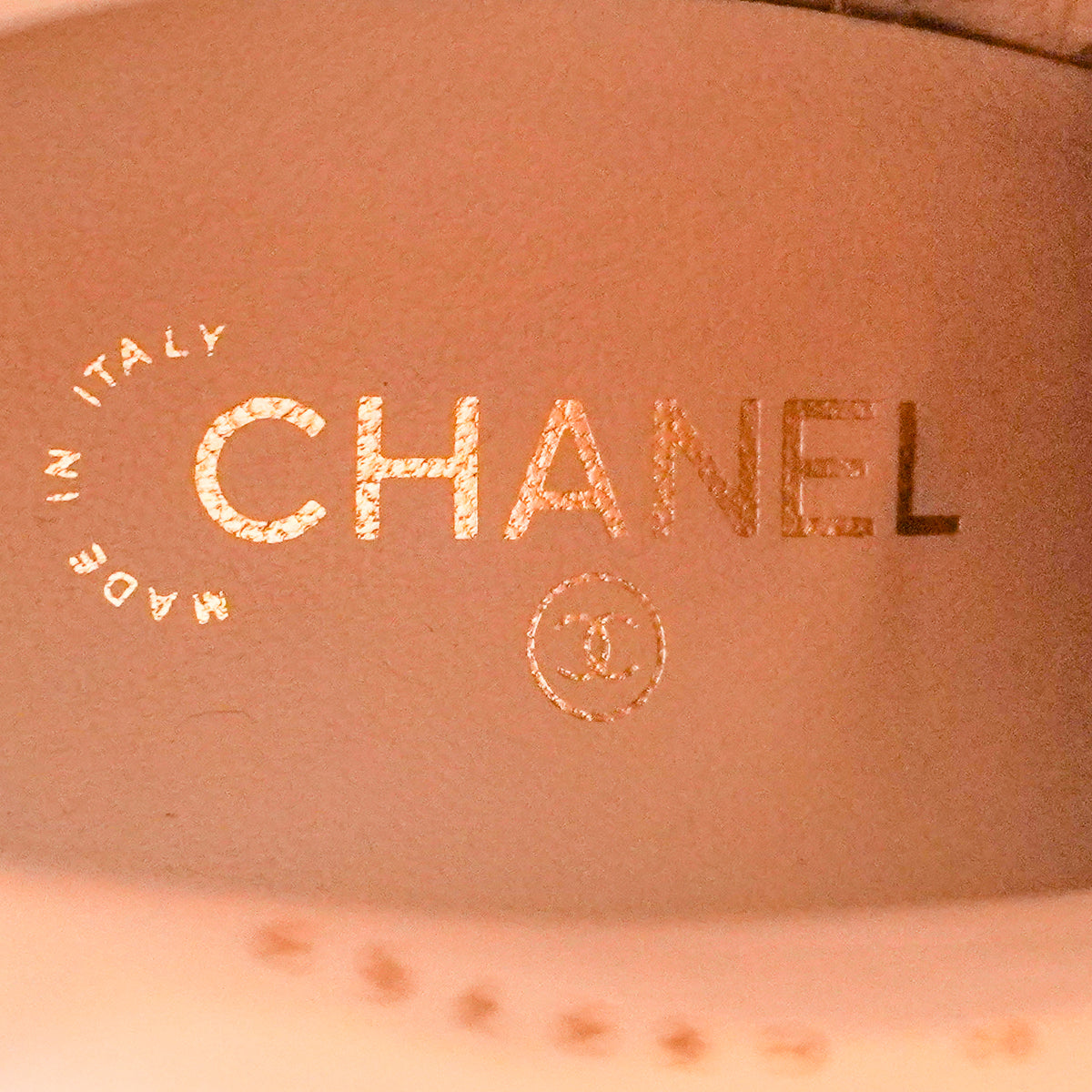 Chanel Cap Toe Beige Suede Leather Boots RRP £1300| Authentic Preloved