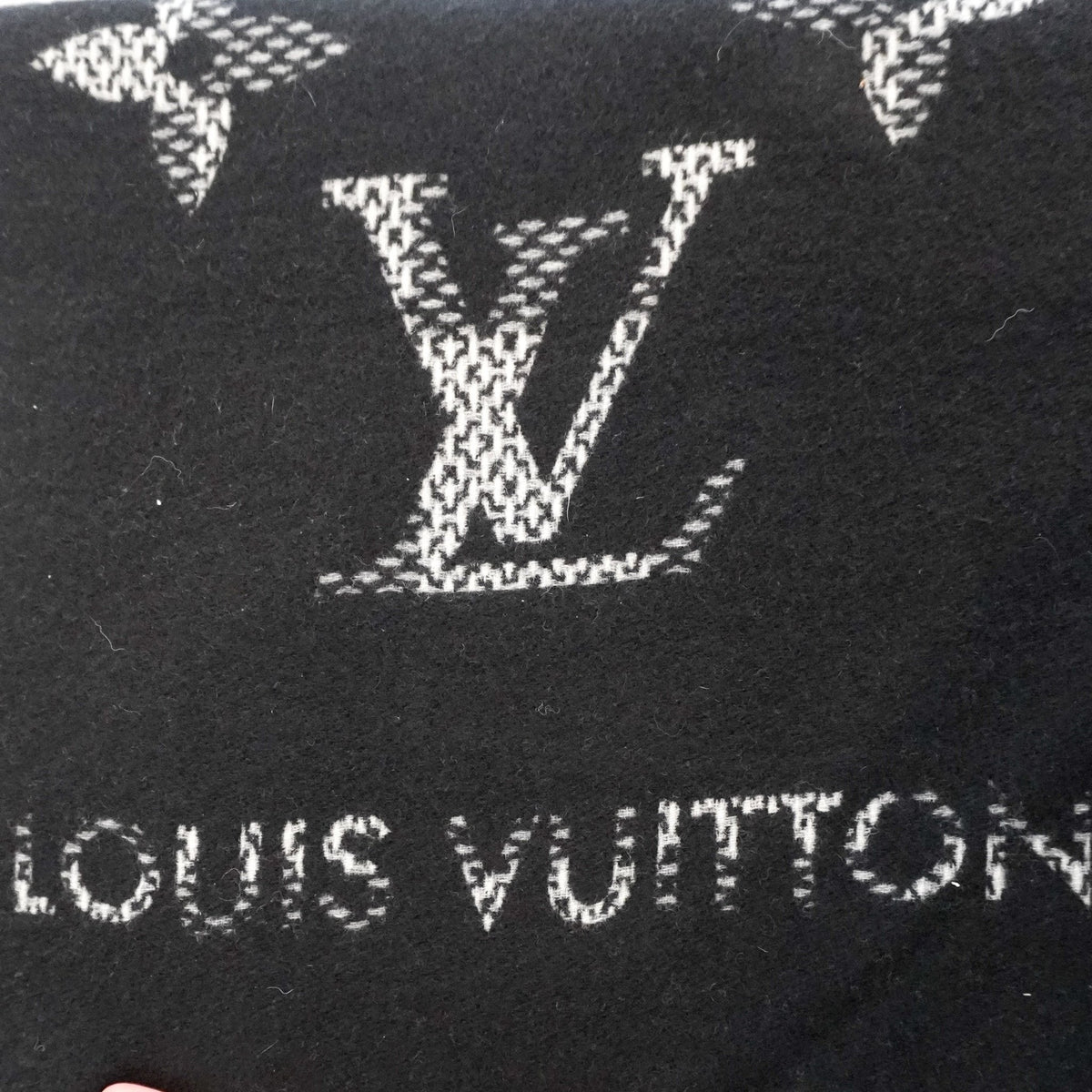 Louis Vuitton Monogram Check Scarf (RRP £650) | FINAL SALE Authentic Preloved - Reloved Again