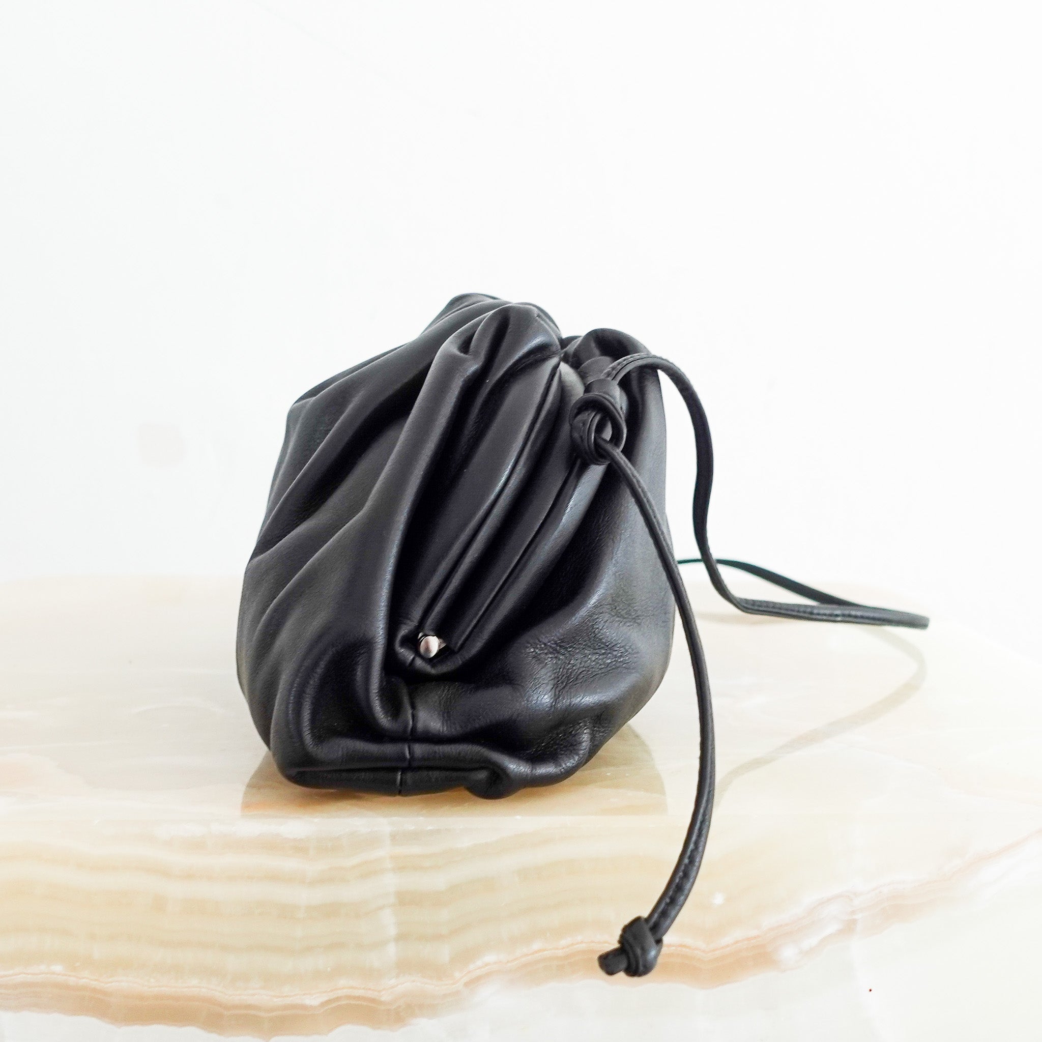 Mini pouch intrecciato leather clutch RRP £1600