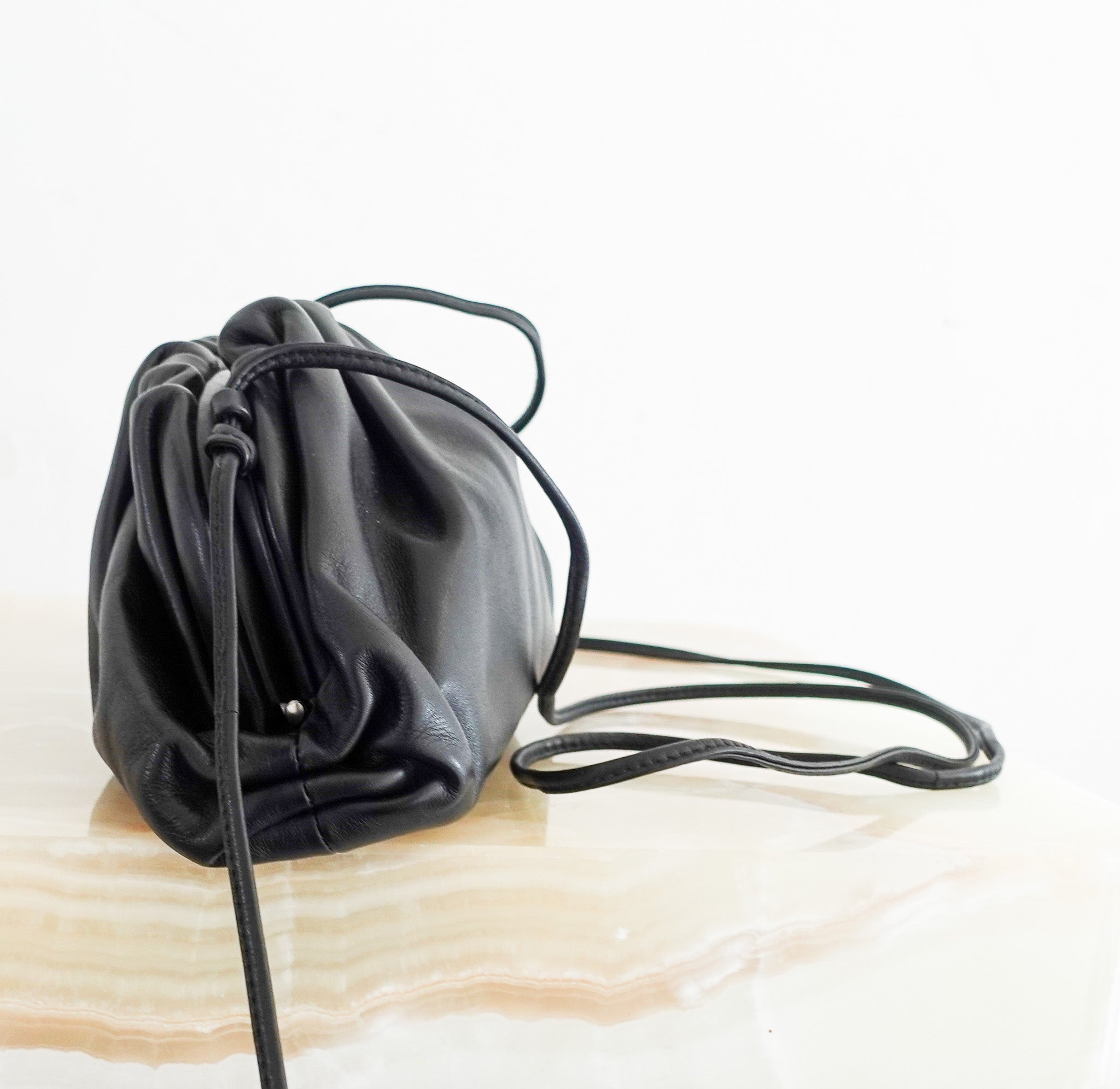 Mini pouch intrecciato leather clutch RRP £1600