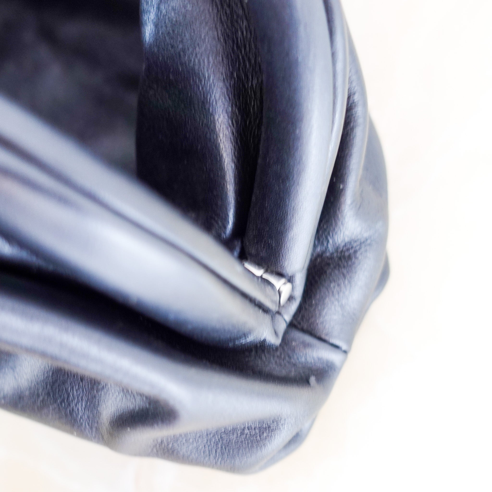 Mini pouch intrecciato leather clutch RRP £1600