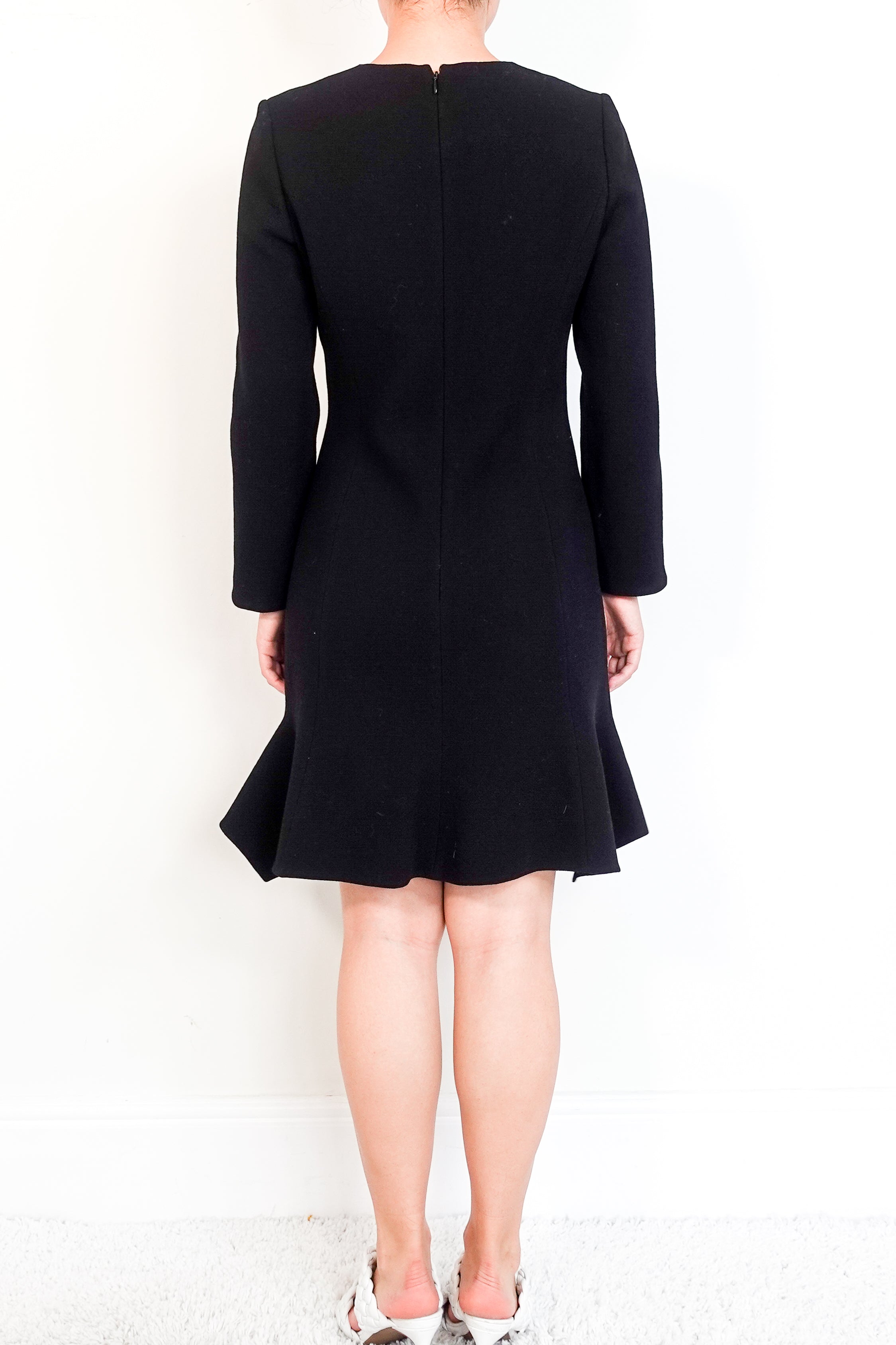 Christian Dior Black V neck Dress RRP £1k - Authentic Preloved