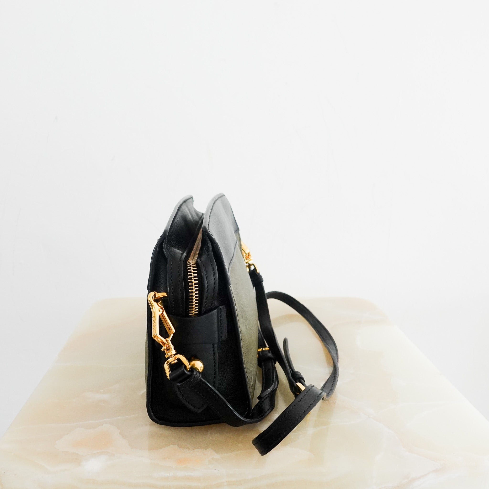 Prada Black & Green Esplanade Crossbody RRP £1K | Authentic Preloved - Reloved Again