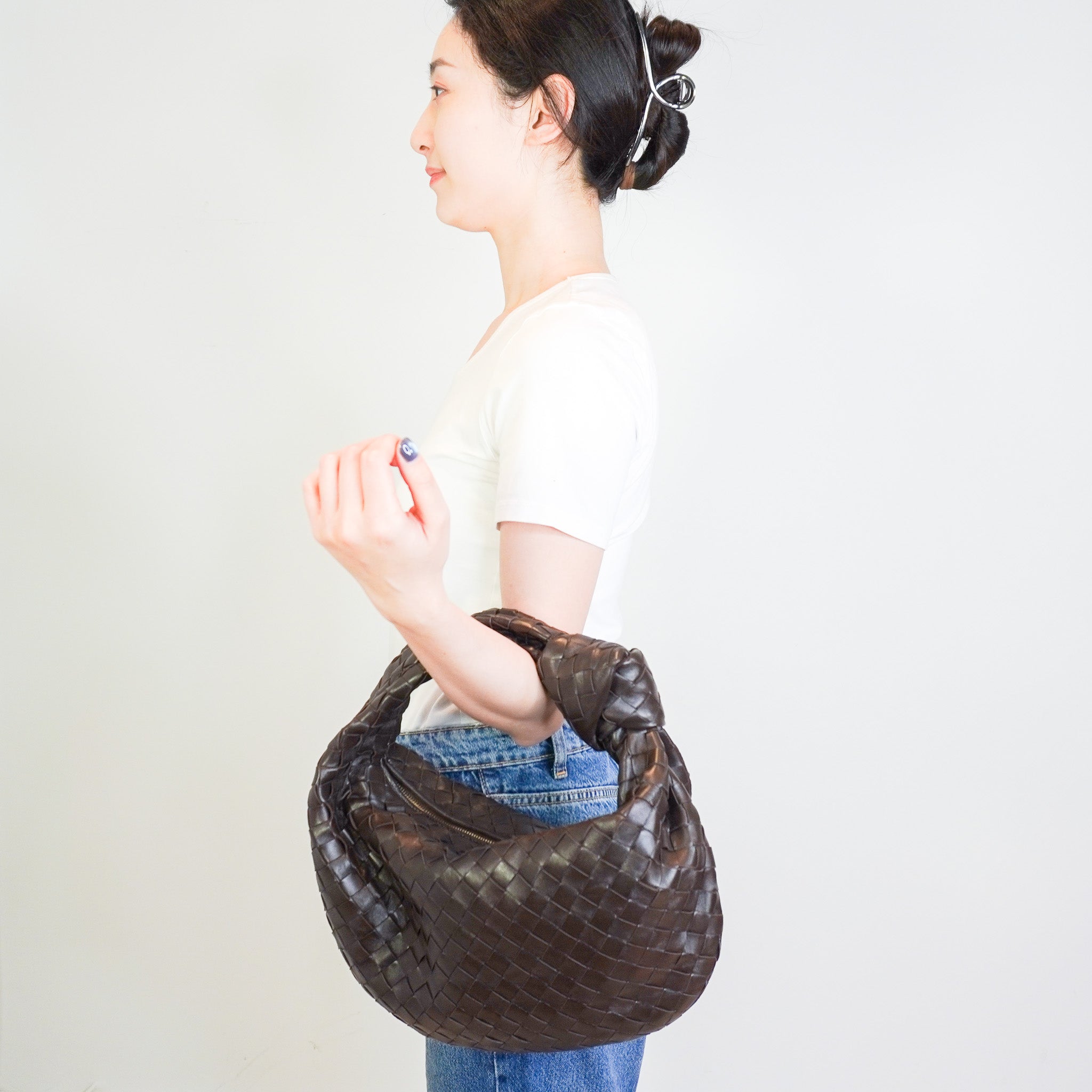 CURRENT SEASON Bottega Veneta Small Jodie Bag in Fondant RRP £2840 | Authentic Preloved