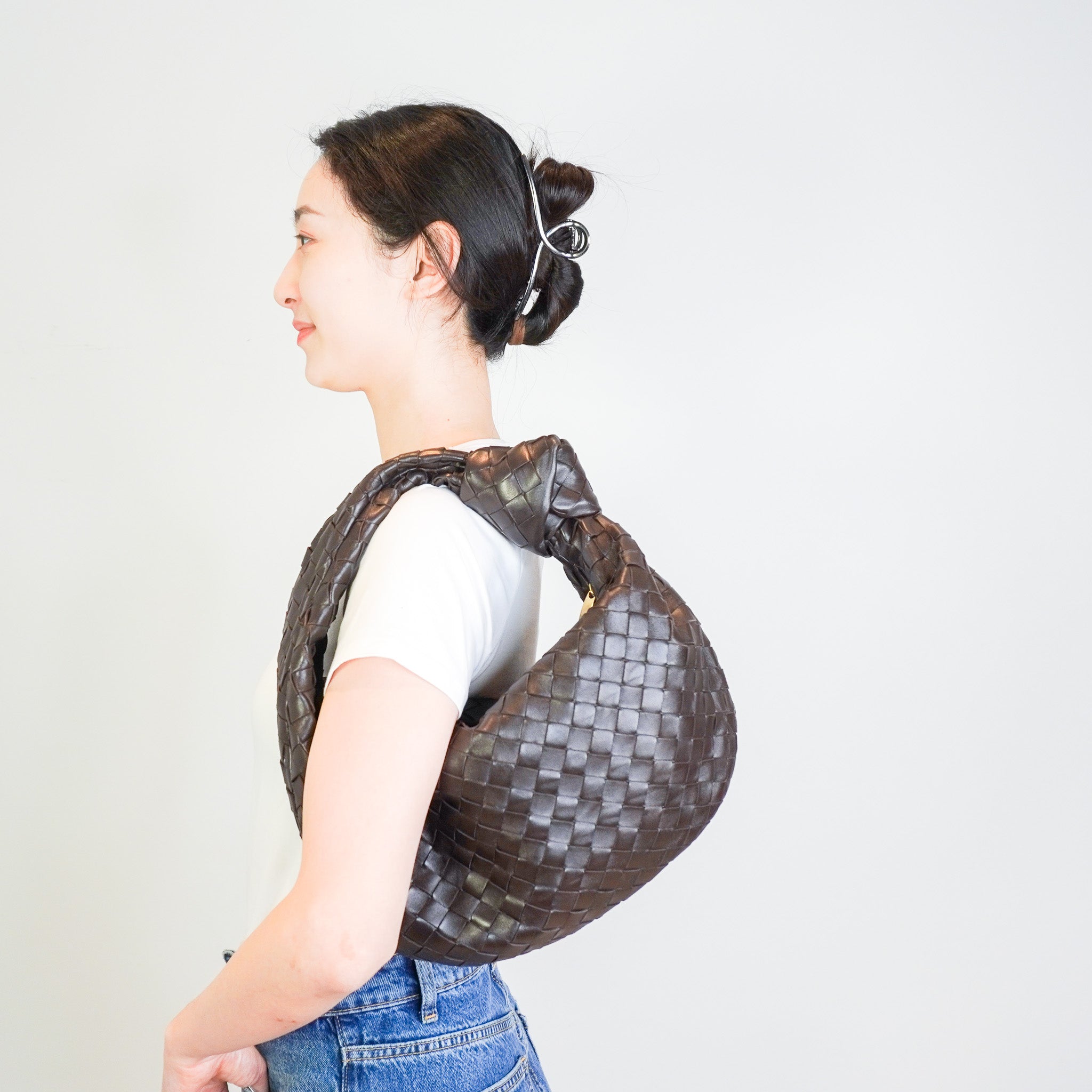 CURRENT SEASON Bottega Veneta Small Jodie Bag in Fondant RRP £2840 | Authentic Preloved