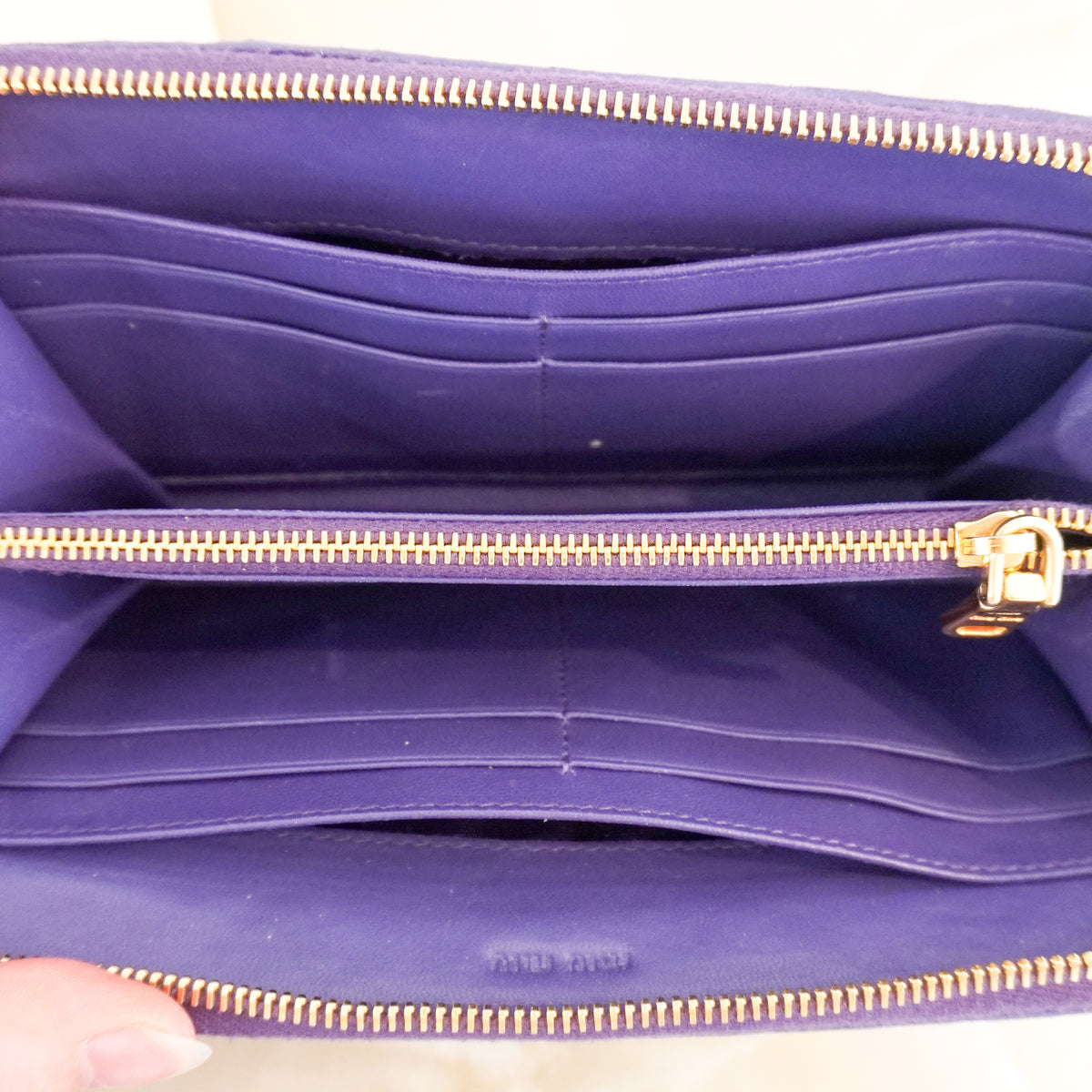 Miu Miu Matelassé Wallet (RRP £710)| Authentic Preloved