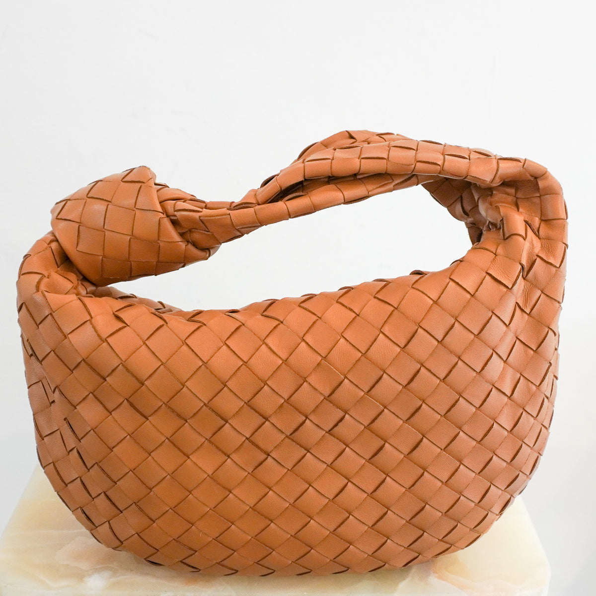 Bottega Veneta Teen Jodie in Caramel RRP £2090| Authentic Preloved