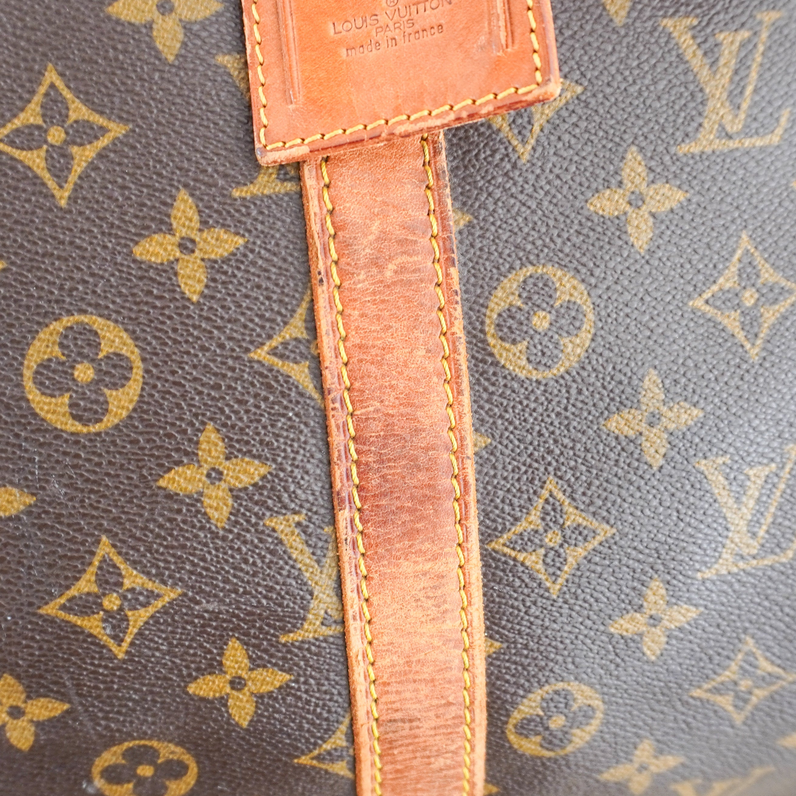 Louis Vuitton Brown Monogram Bandoulière 55 Keepall Bag (RRP £2040) | Authentic Preloved