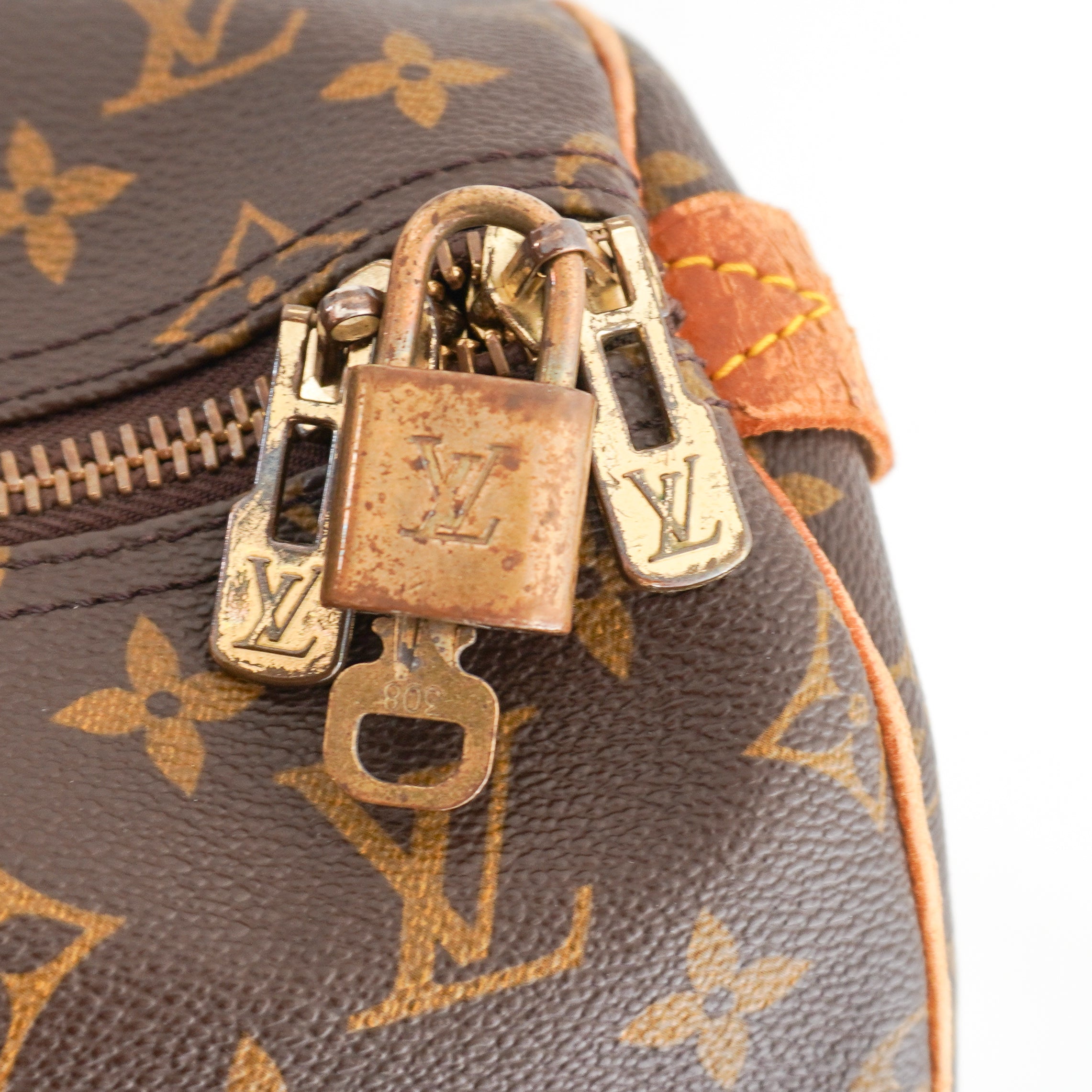 Louis Vuitton Brown Monogram Bandoulière 55 Keepall Bag (RRP £2040) | Authentic Preloved