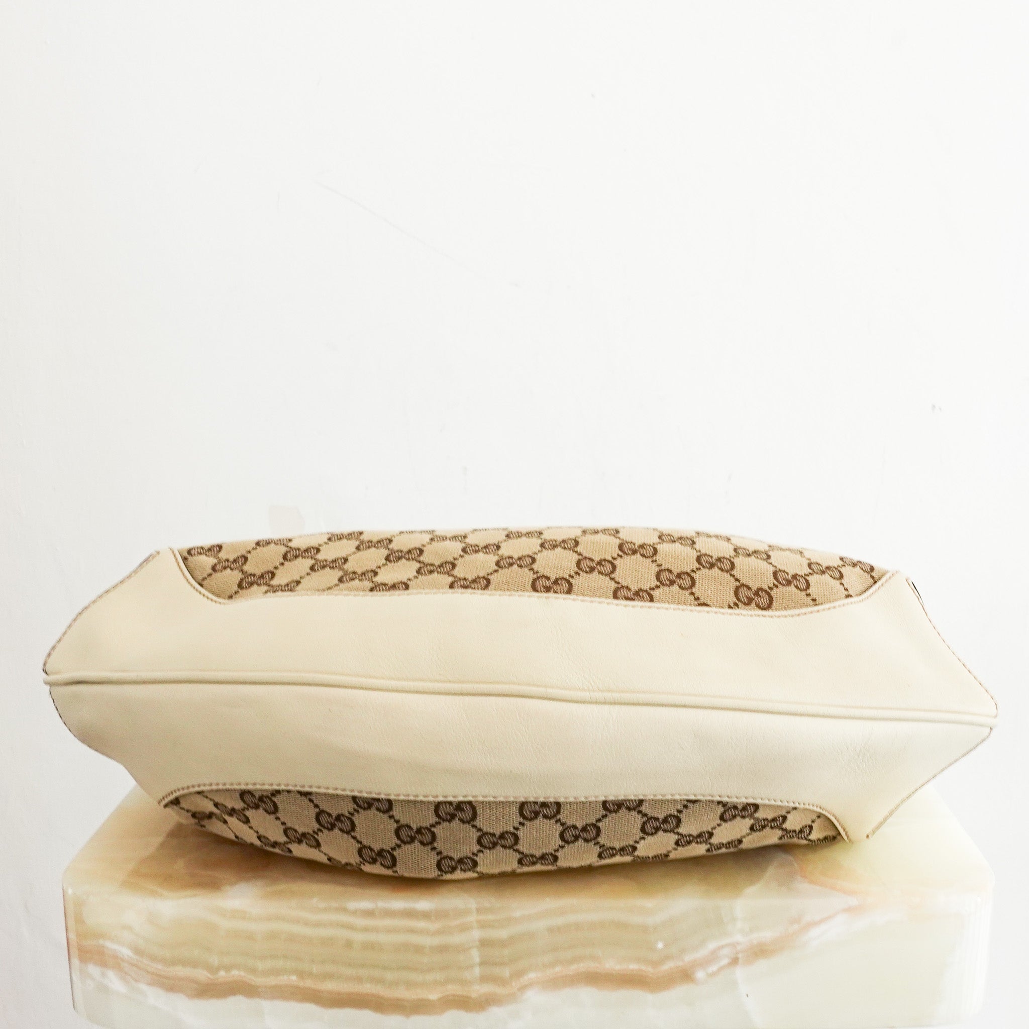 Bamboo top handle hobo bag RRP £700
