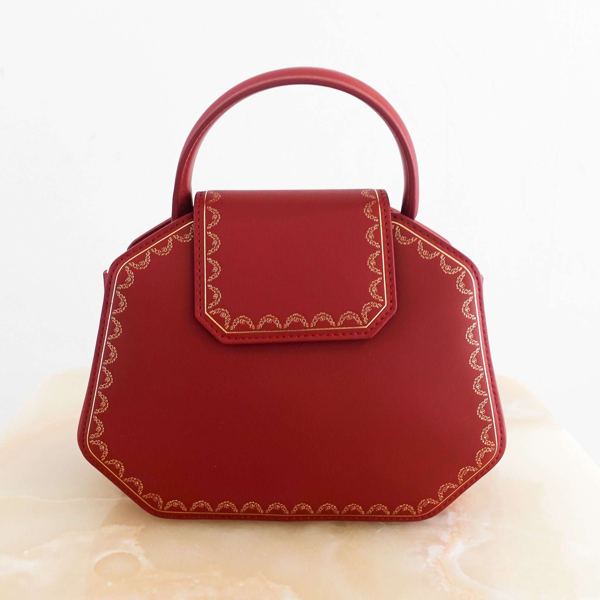 Cartier Guirlande leather crossbody bag RRP £850 | Authentic Preloved - Reloved Again