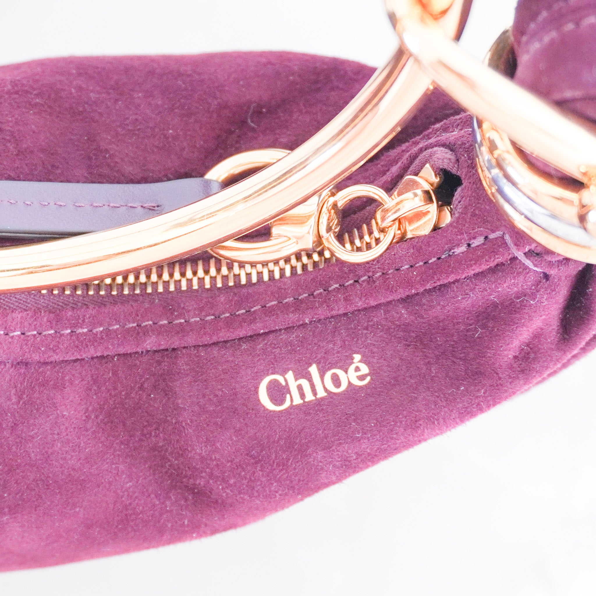 Chloe Bracelet Leather - Trimmed Suede Bag RRP£1,850| Authentic Preloved - Reloved Again