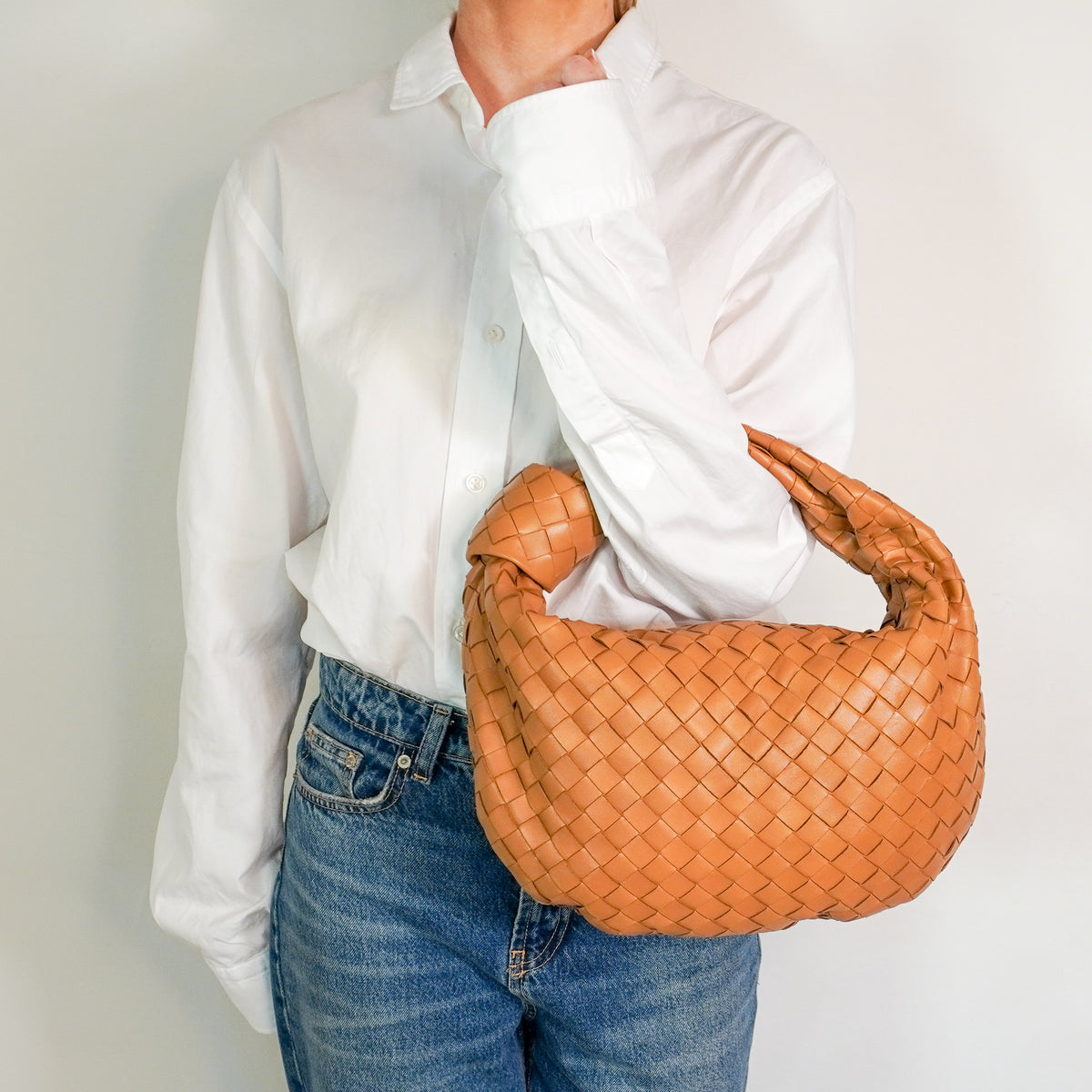 Bottega Veneta Teen Jodie in Caramel RRP £2090| Authentic Preloved